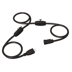 2-Feet Black Stanley 30669 Pro Block 2 Grounded 3-Outlet Outdoor Extension Cord 2-Feet Black Stanley 30669 Pro Block 2 Grounded 3-Outlet Outdoor Extension Cord