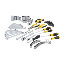 Stanley 97-543 150-Piece Mechanics Socket and Tool Set Stanley 97-543 150-Piece Mechanics Socket and Tool Set