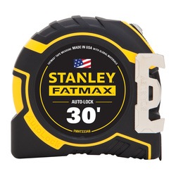 Stanley Tools - 30 ft FATMAX AutoLock Tape Measure - FMHT33348
