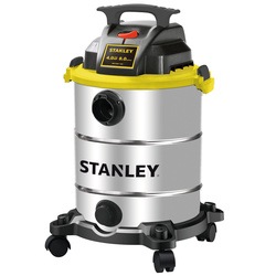 Stanley Tools - 8 Gallon 4 Peak MAX HP Stainless Steel WetDry Vacuum - SL18117