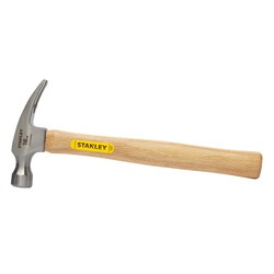 Stanley Tools - 16 OZ RIP CLAW WOOD HANDLE HAMMER - STHT51456