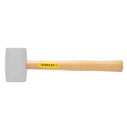 Stanley Tools - 16 OZ WHITE RUBBER MALLET - STHT56145