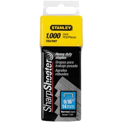 Stanley Tools - 1000 pc 916 in Heavy Duty Staples - TRA709T