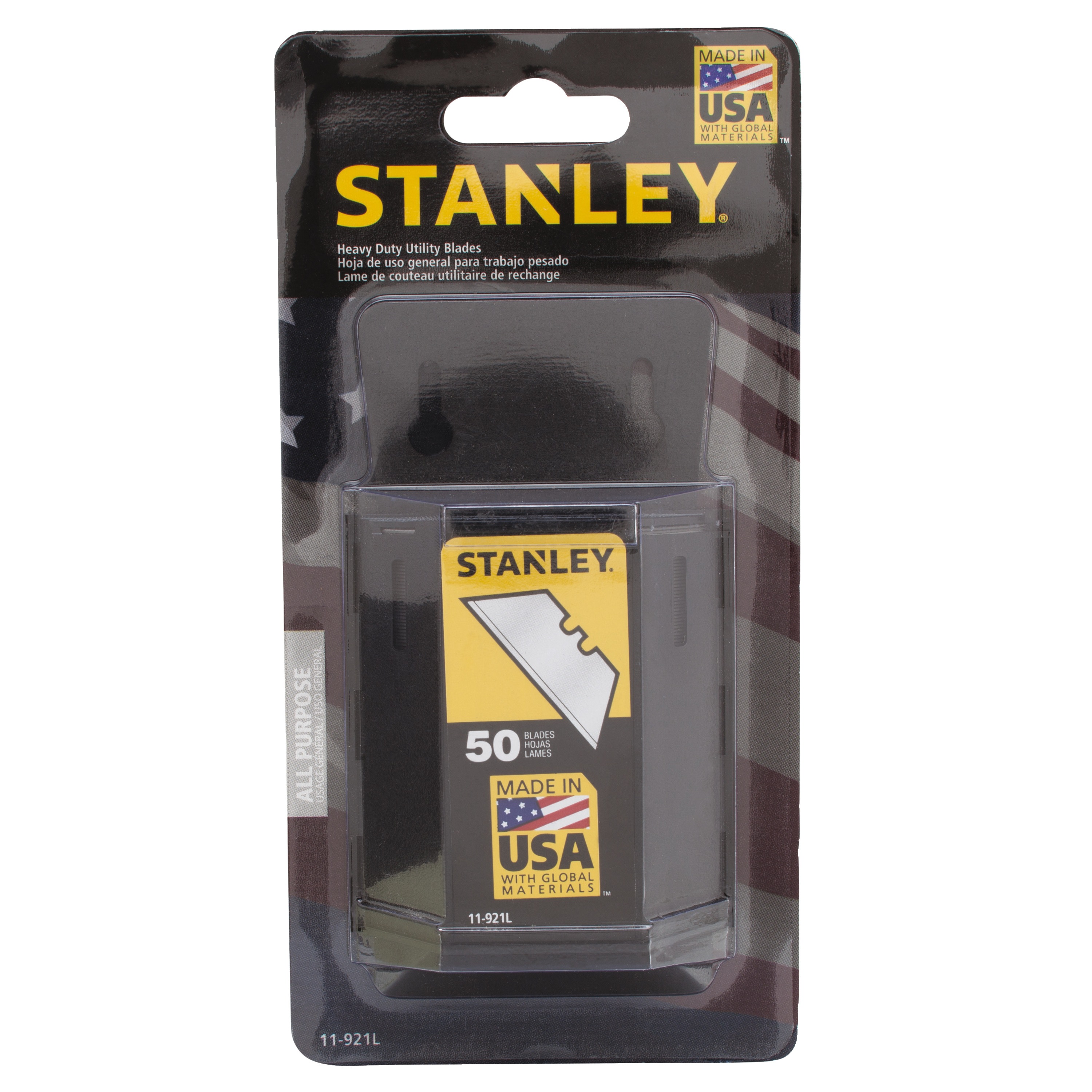 Stanley Tools - 50pack 1992 HeavyDuty Utility Blades - 11-921L