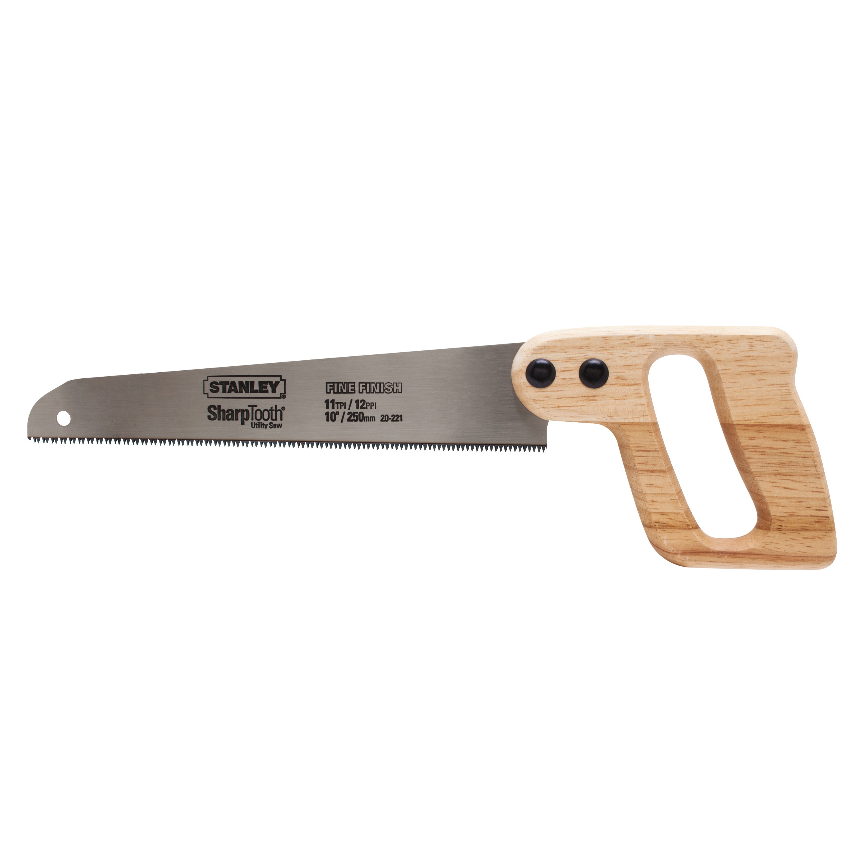 10 In Sharptooth Fine Finish Mini Saw 20 221 Stanley Tools