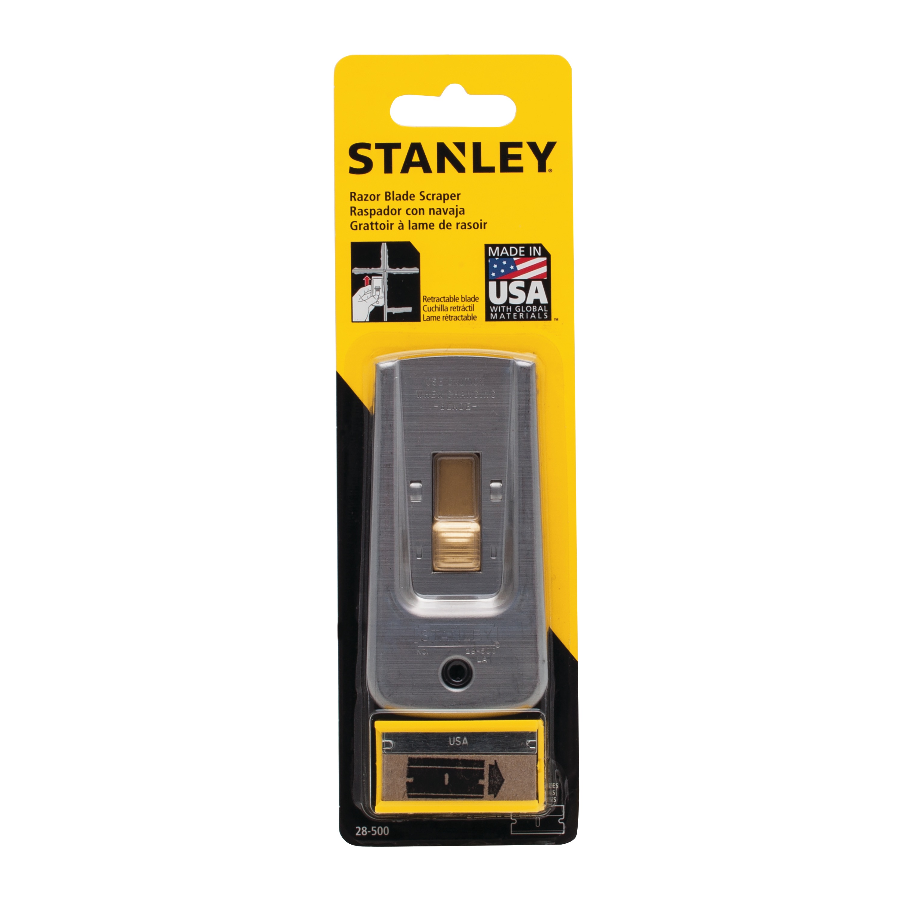 Razor Blade Scraper with 5 Blades 28500 STANLEY Tools