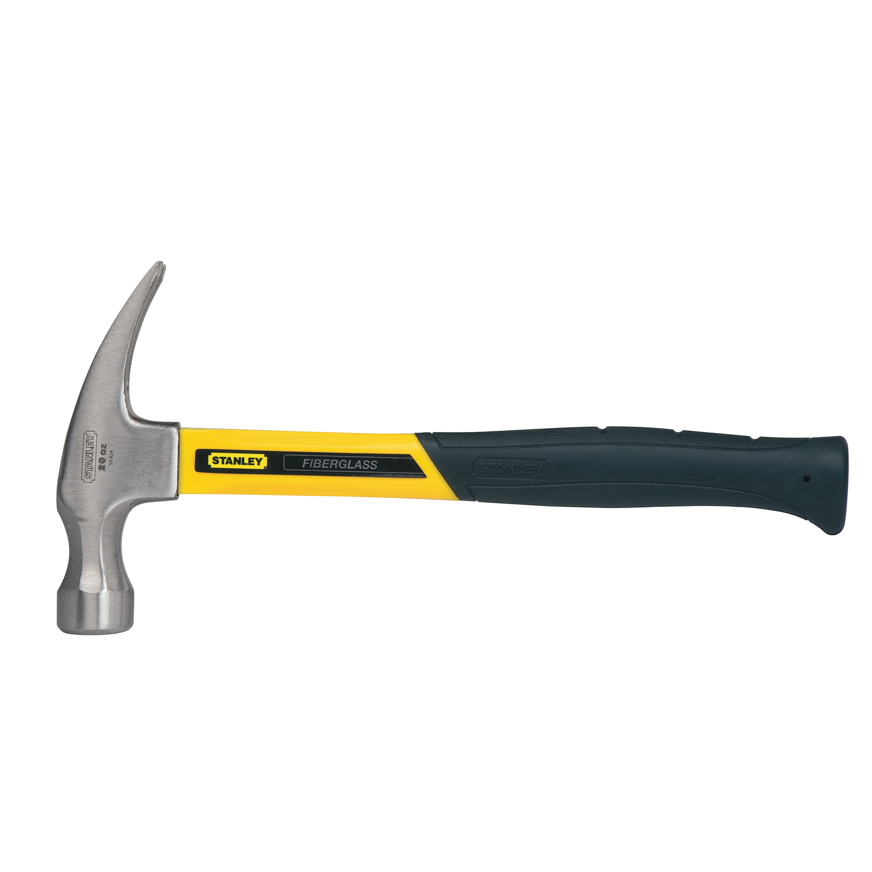 20 oz Rip Claw Fiberglass Nailing Hammer 51624 STANLEY Tools
