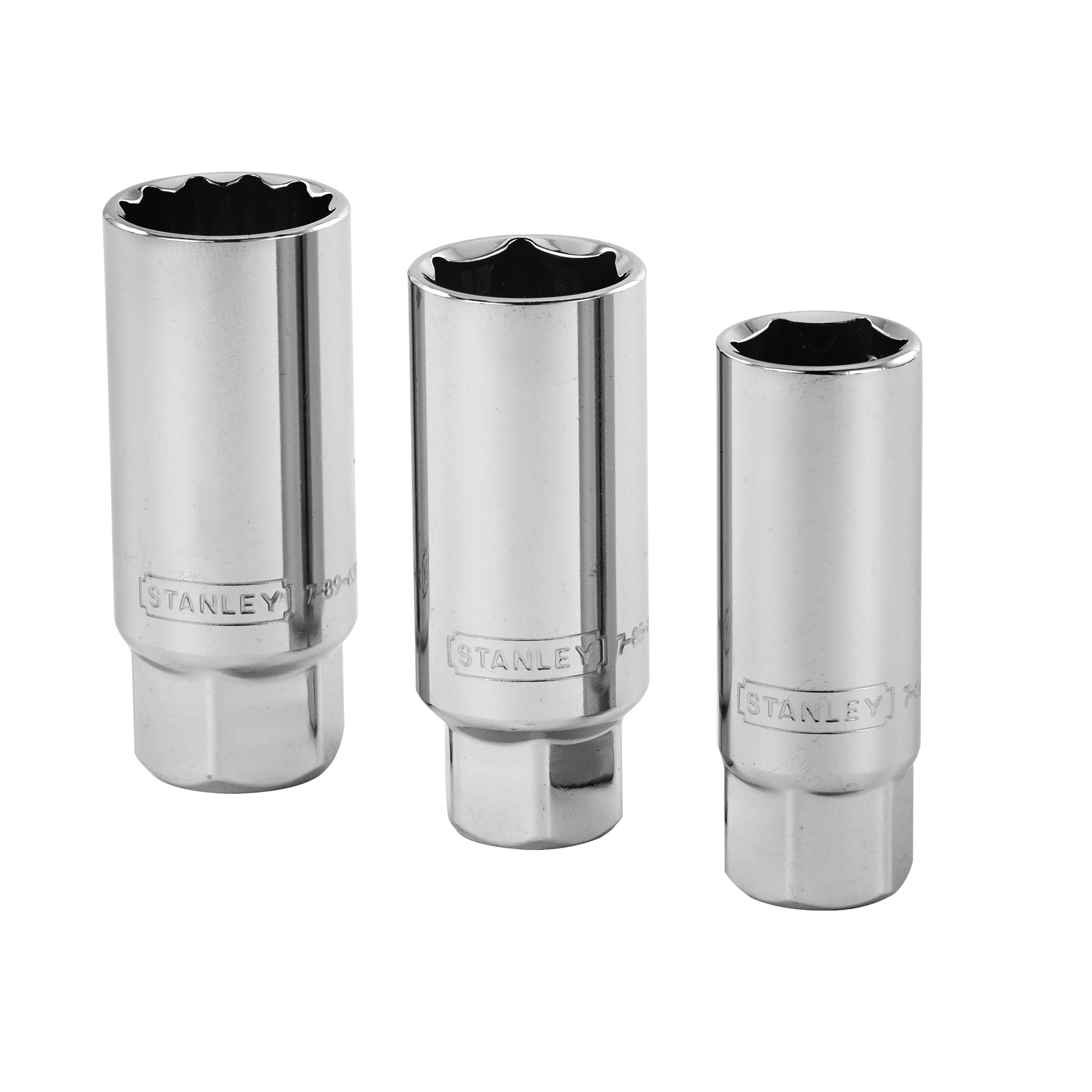 3 pc Spark Plug Socket Set 85721 STANLEY Tools