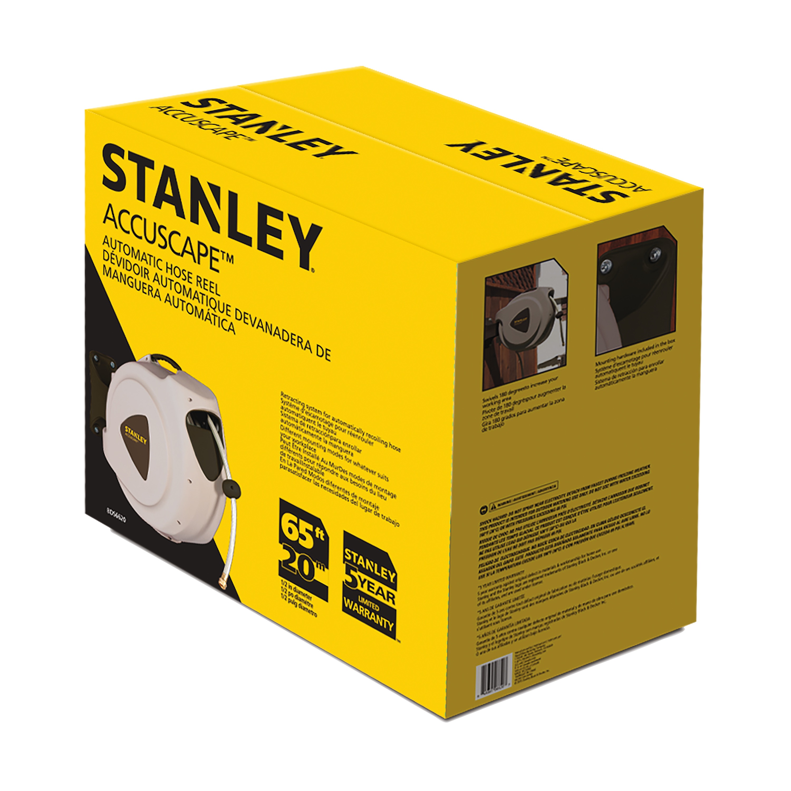 Stanley Garden BDS6620 65-ft Automatic Hose Reel