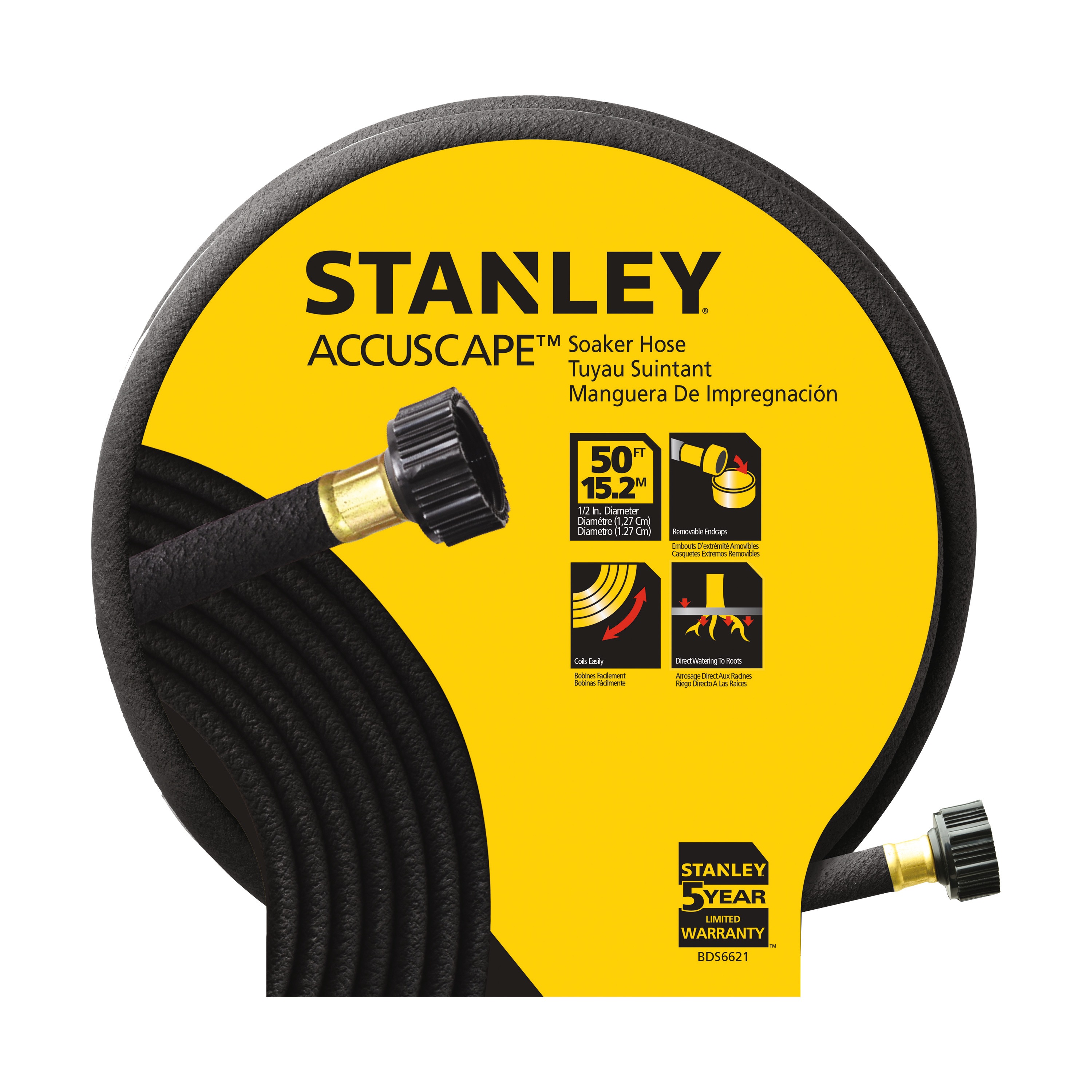 Stanley Tools - ACCUSCAPE PROSERIES 50 ft Soaker Hose - BDS6621