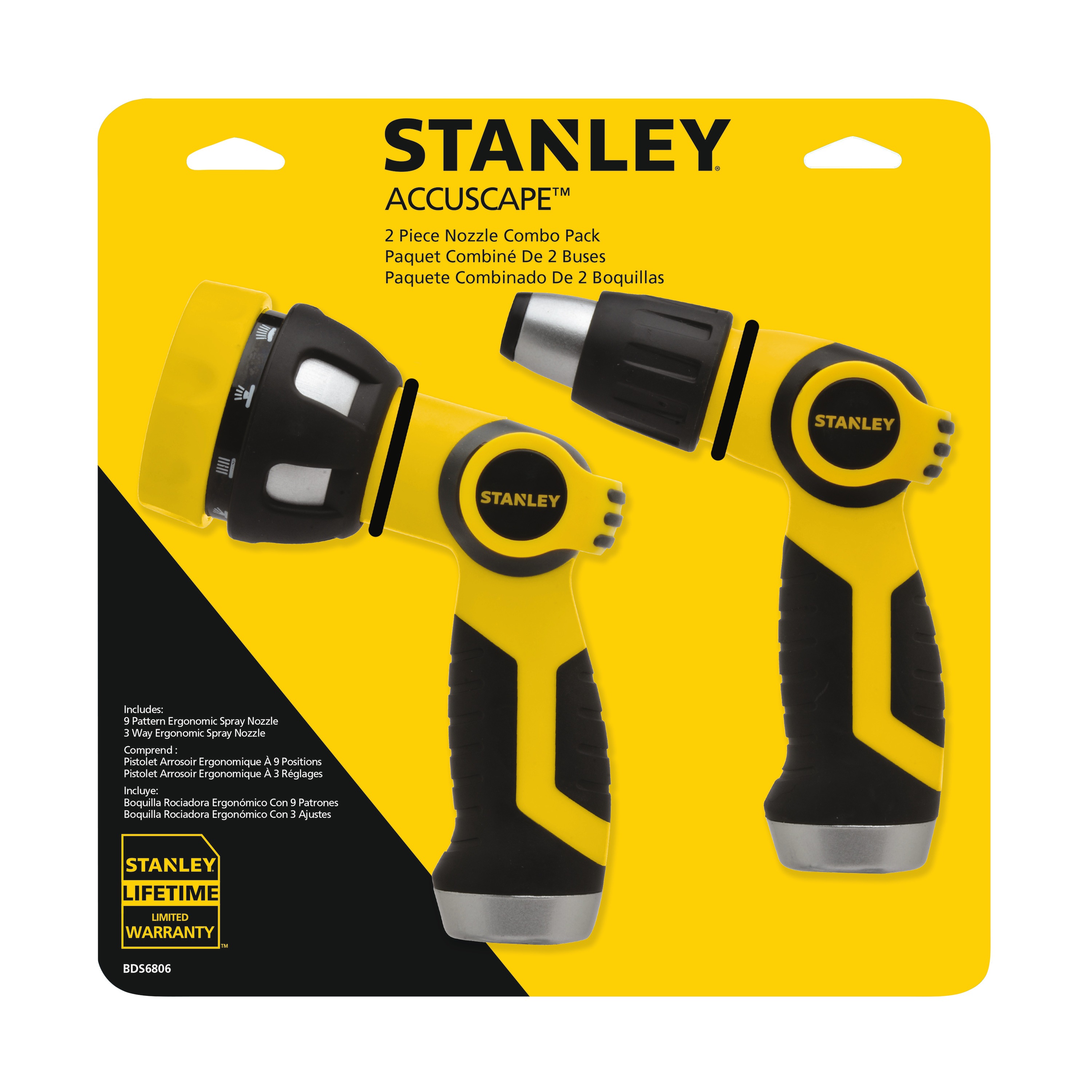 Stanley Tools - Accuscape PROSeries 2 pc Ergonomic Nozzle Combo Pack - BDS6806