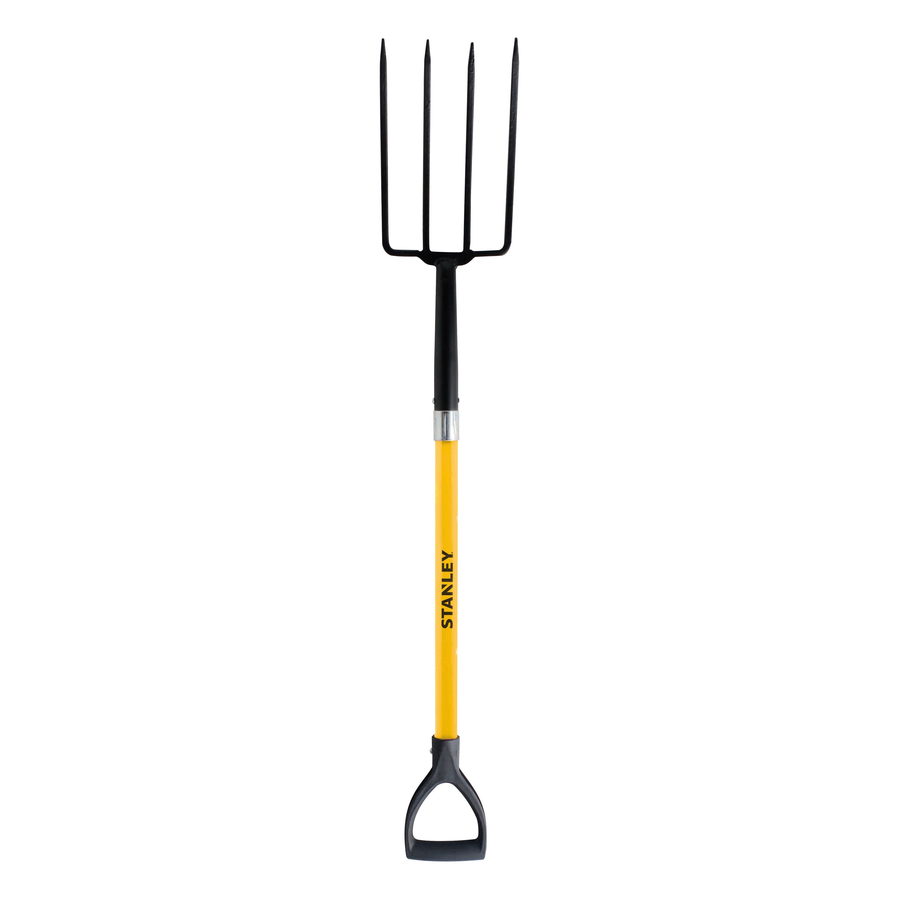FIBERGLASS DHANDLE GARDEN FORK BDS7675 STANLEY Tools