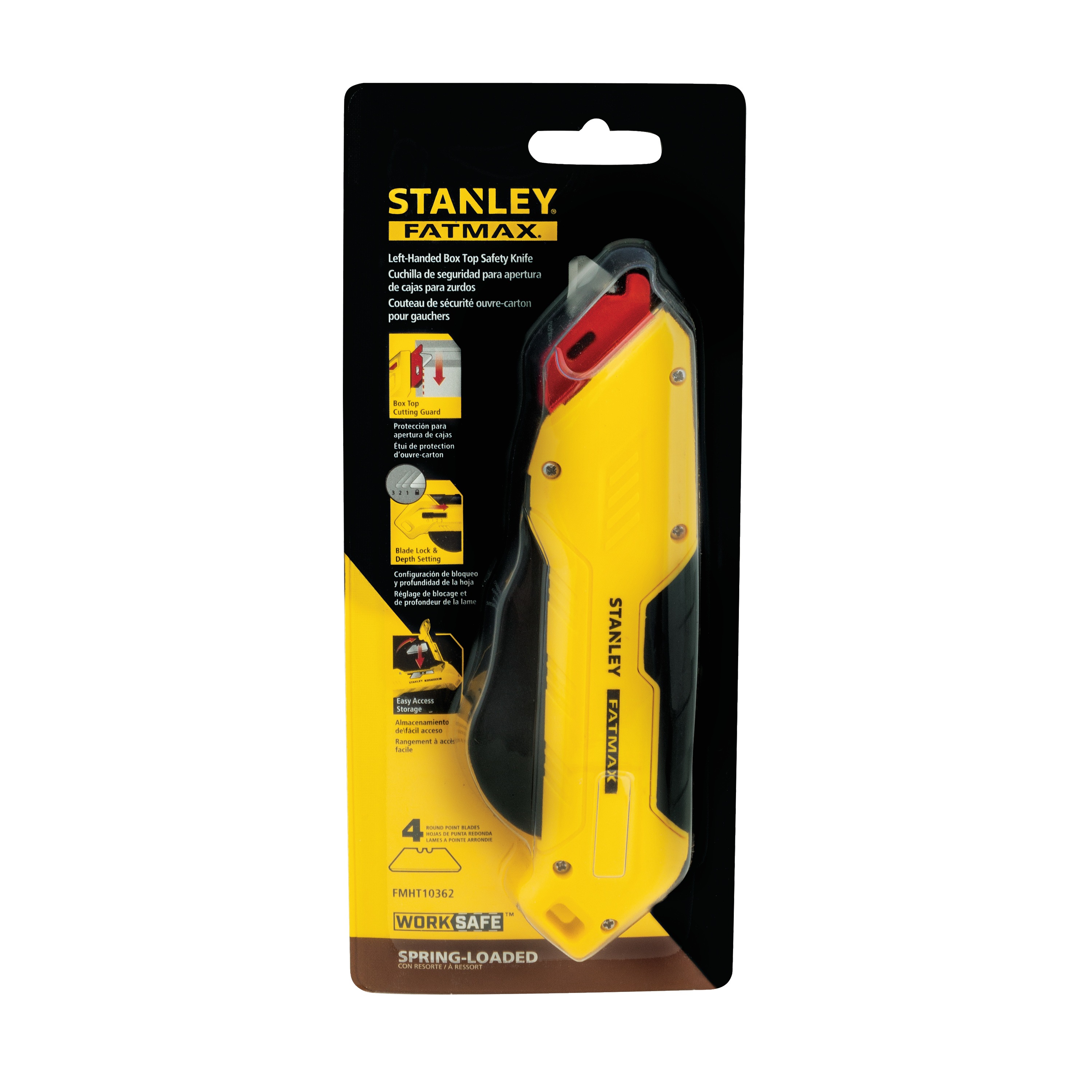 FATMAX® LeftHanded Box Top Safety Knife FMHT10362 STANLEY Tools