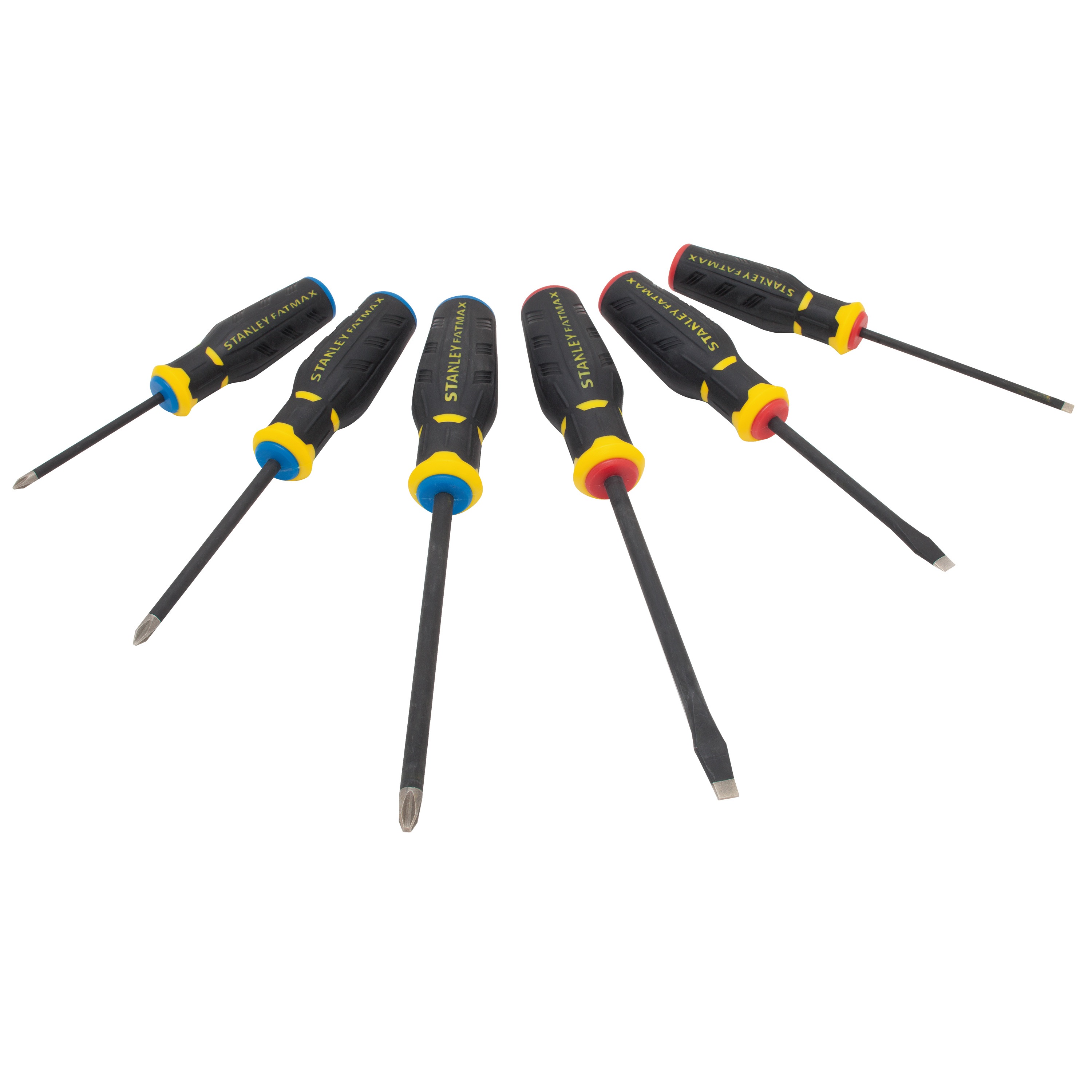 FATMAX® Simulated Diamond Tip 6 Pc Screwdriver Set with Standard & Phillips FMHT62052