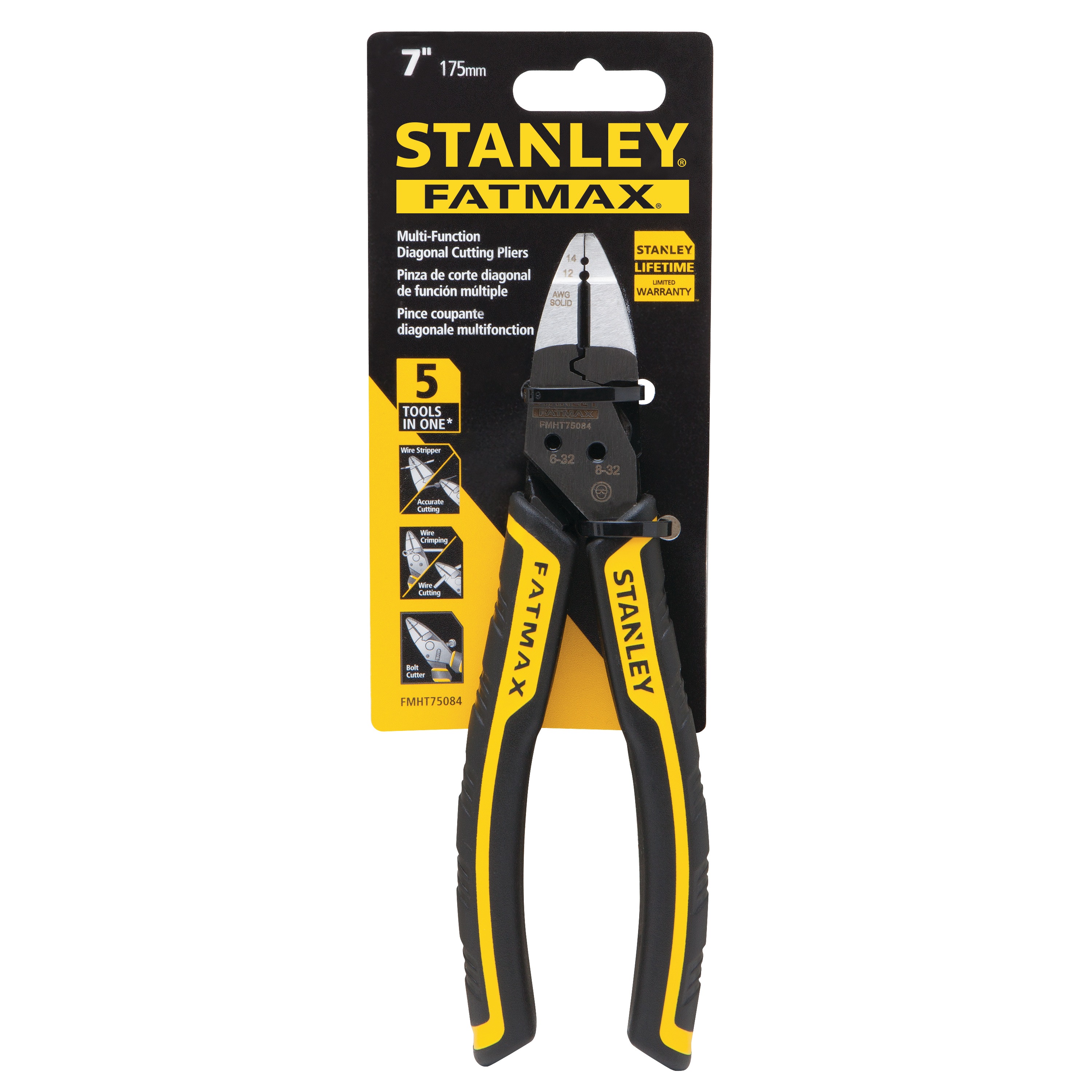 7 in FATMAX® Diagonal MultiFunction Pliers FMHT75084 STANLEY Tools