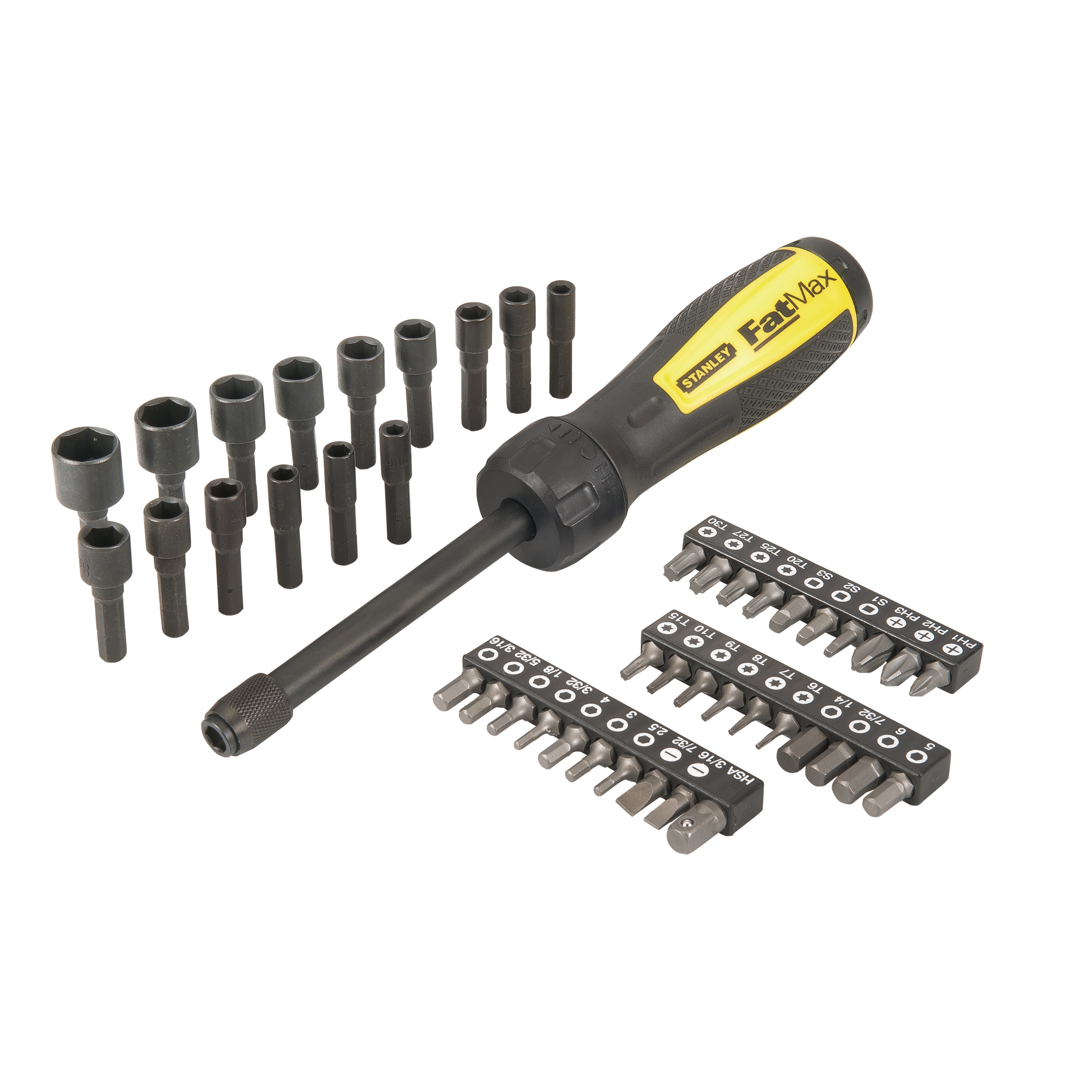FATMAX® 141 pc Black Chrome Mechanic's Tool Set FMMT71663 STANLEY Tools
