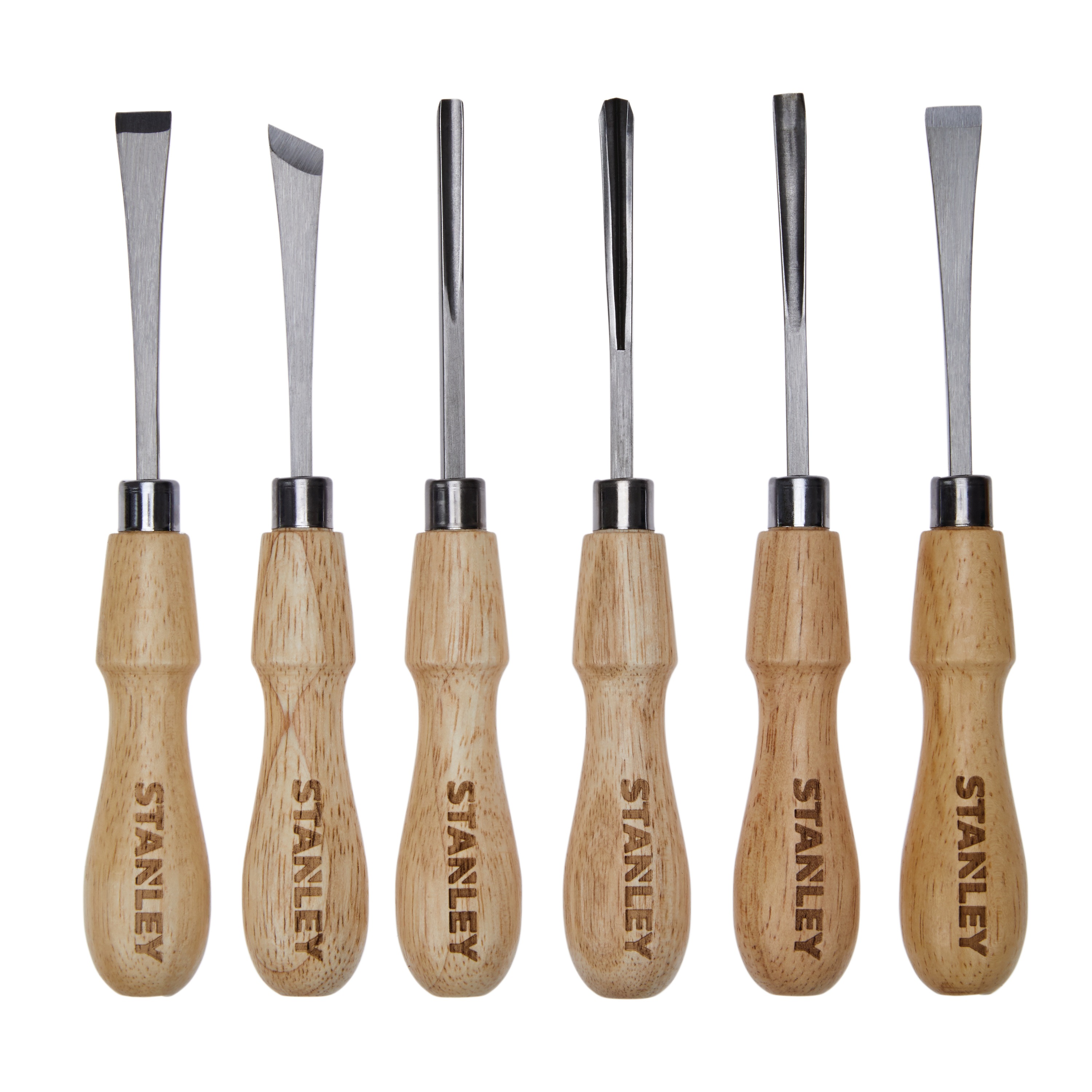 6 Pc Wood Carving Tool Set Stht16863 Stanley Tools