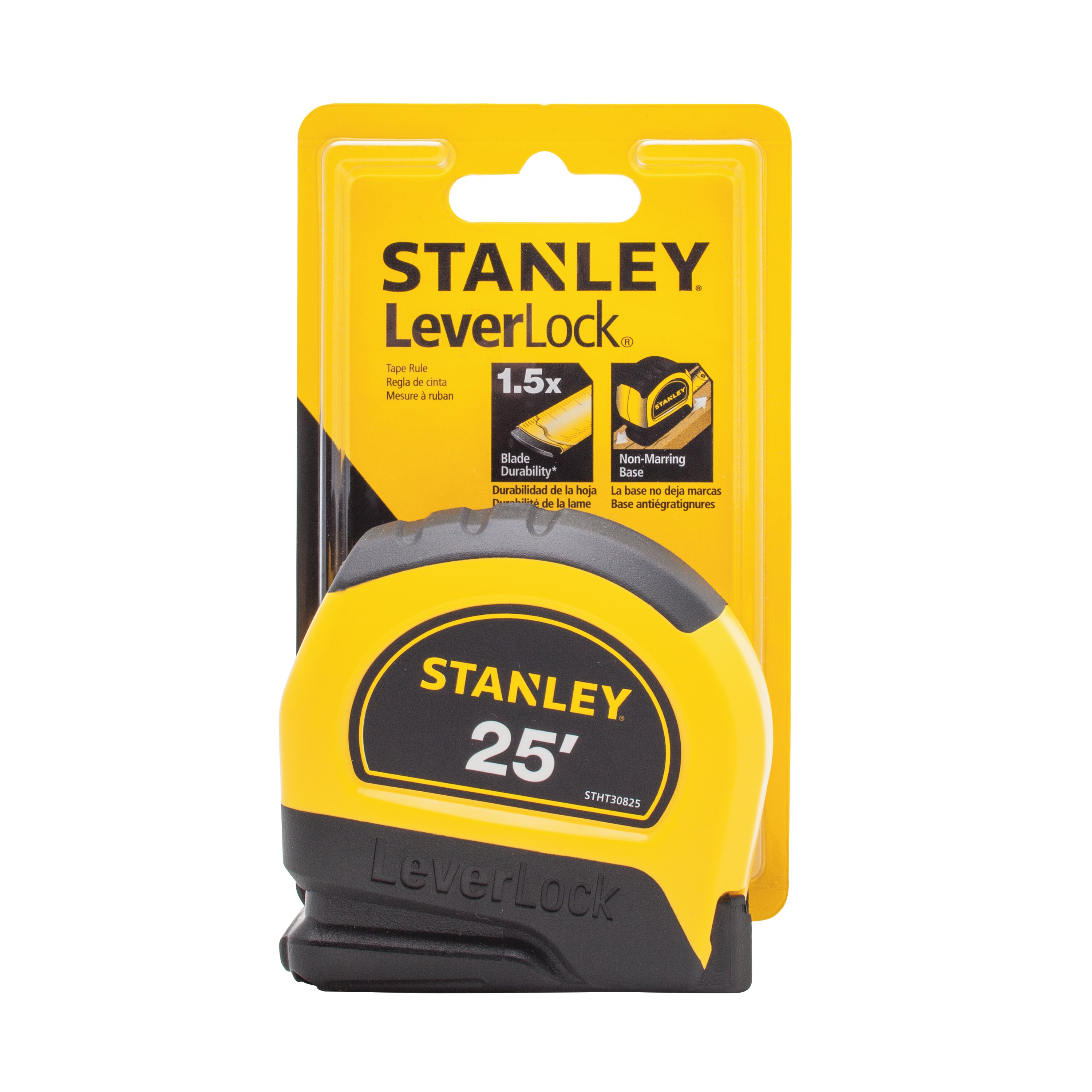 25 ft. LEVERLOCK® Tape Measure STHT30825 STANLEY Tools