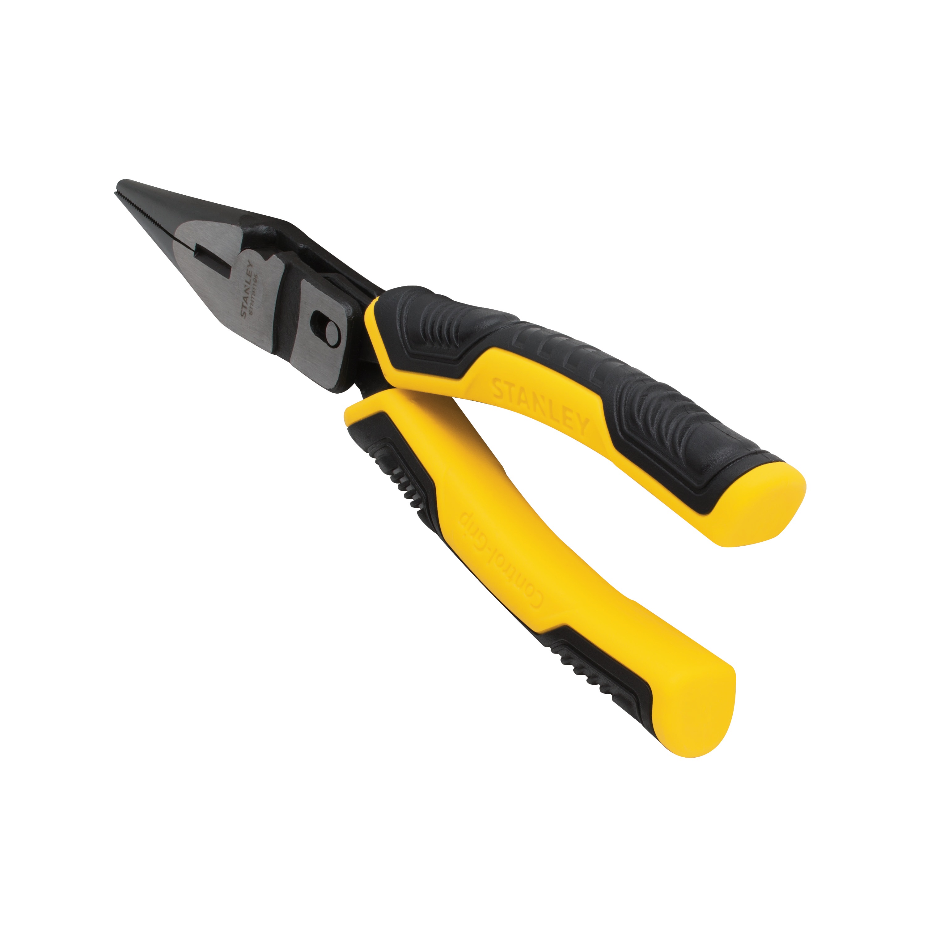 8 in. Compound Action Long Nose Pliers STHT81195 STANLEY Tools
