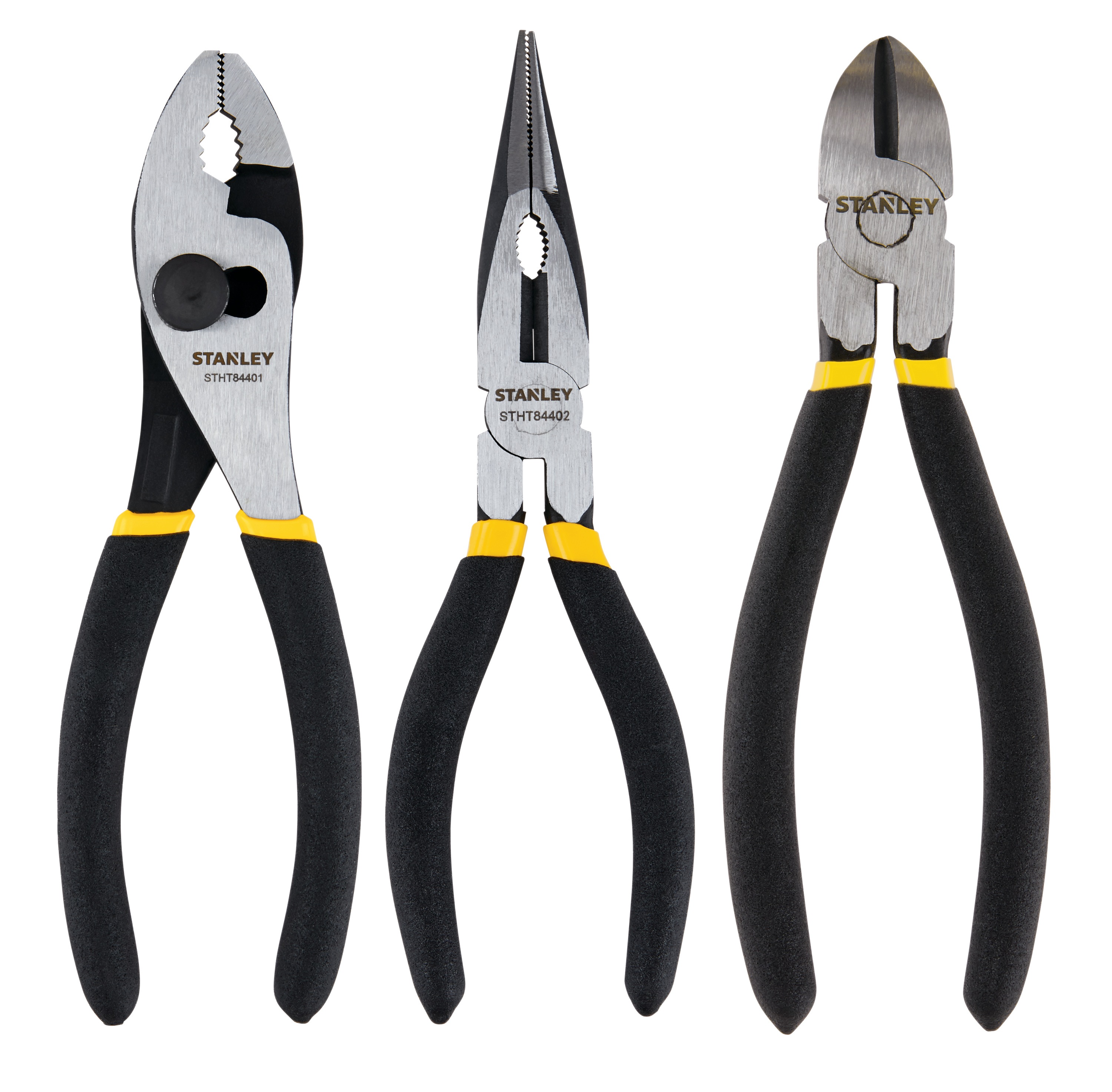 3 Pc Pliers Set Stht Stanley Tools