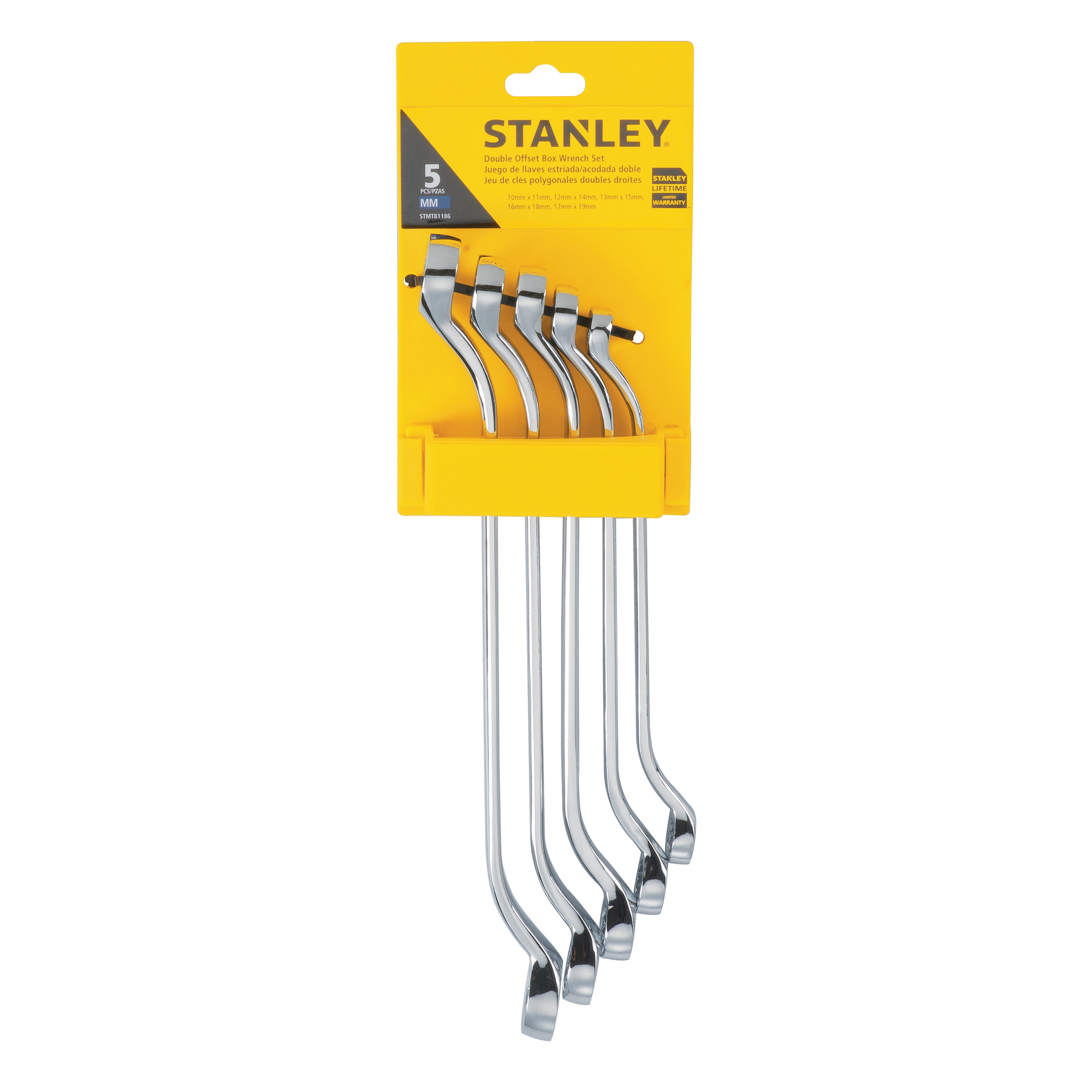 5 pc. Metric Offset Box Wrench Set STMT81186 STANLEY Tools