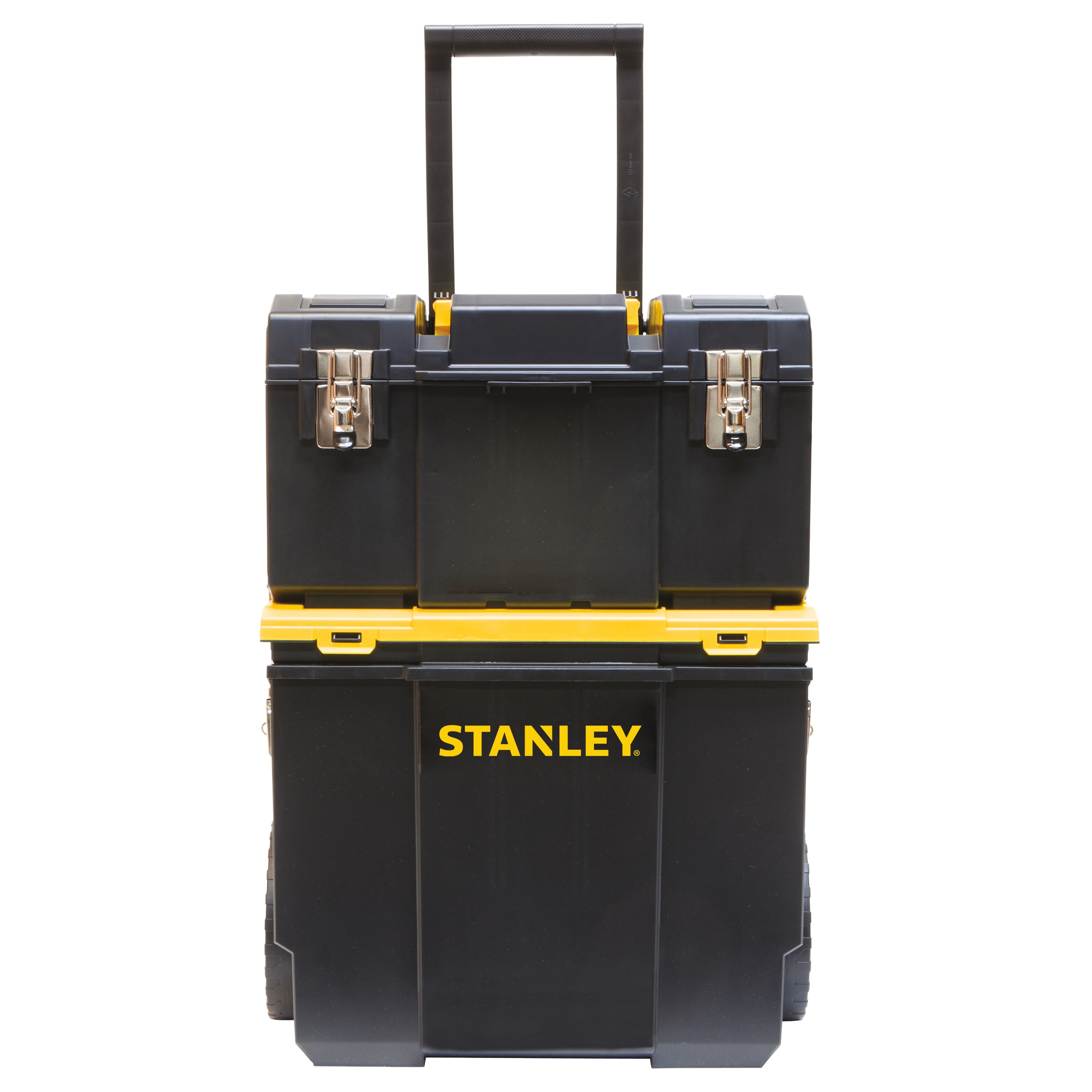 18-Inch STANLEY STST18613 3-in-1 Mobile Workcenter Black//Yellow