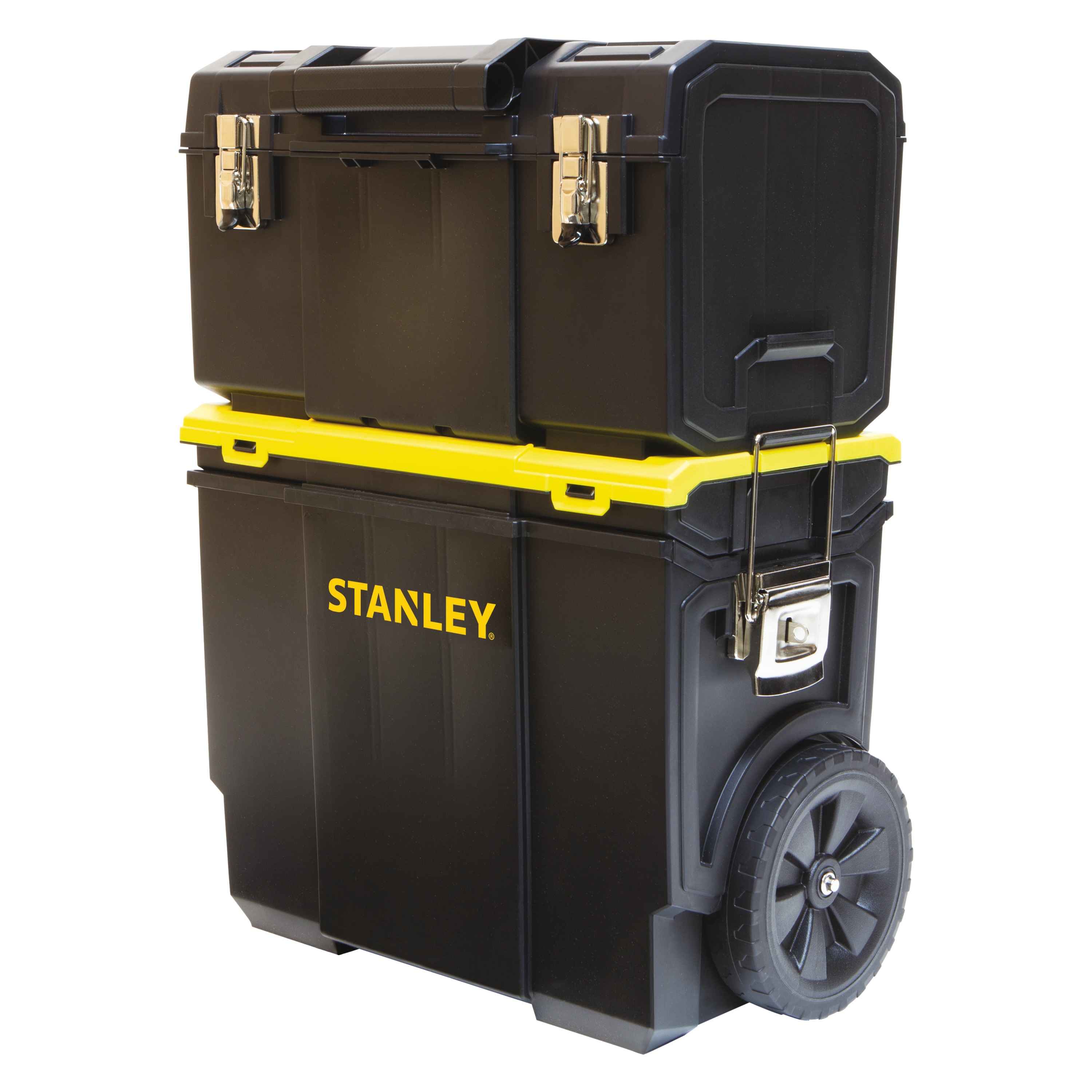 18-Inch STANLEY STST18613 3-in-1 Mobile Workcenter Black//Yellow