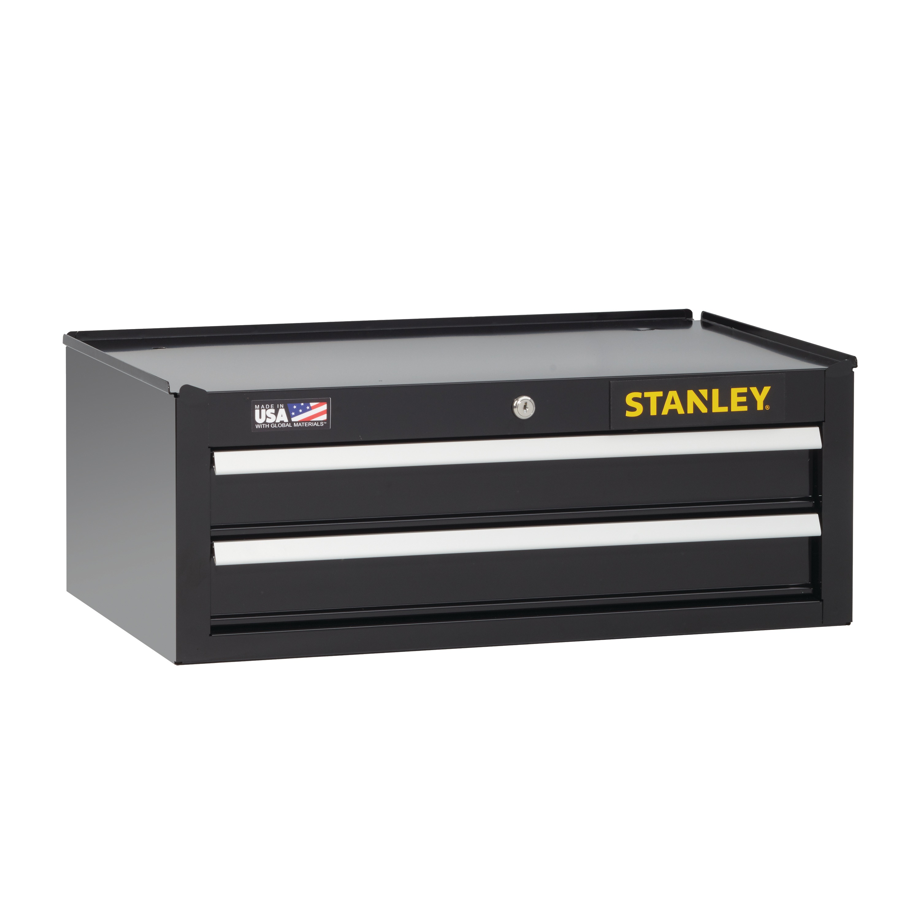 300 Series 26 In W 2 Drawer Middle Tool Chest Stst22625bk