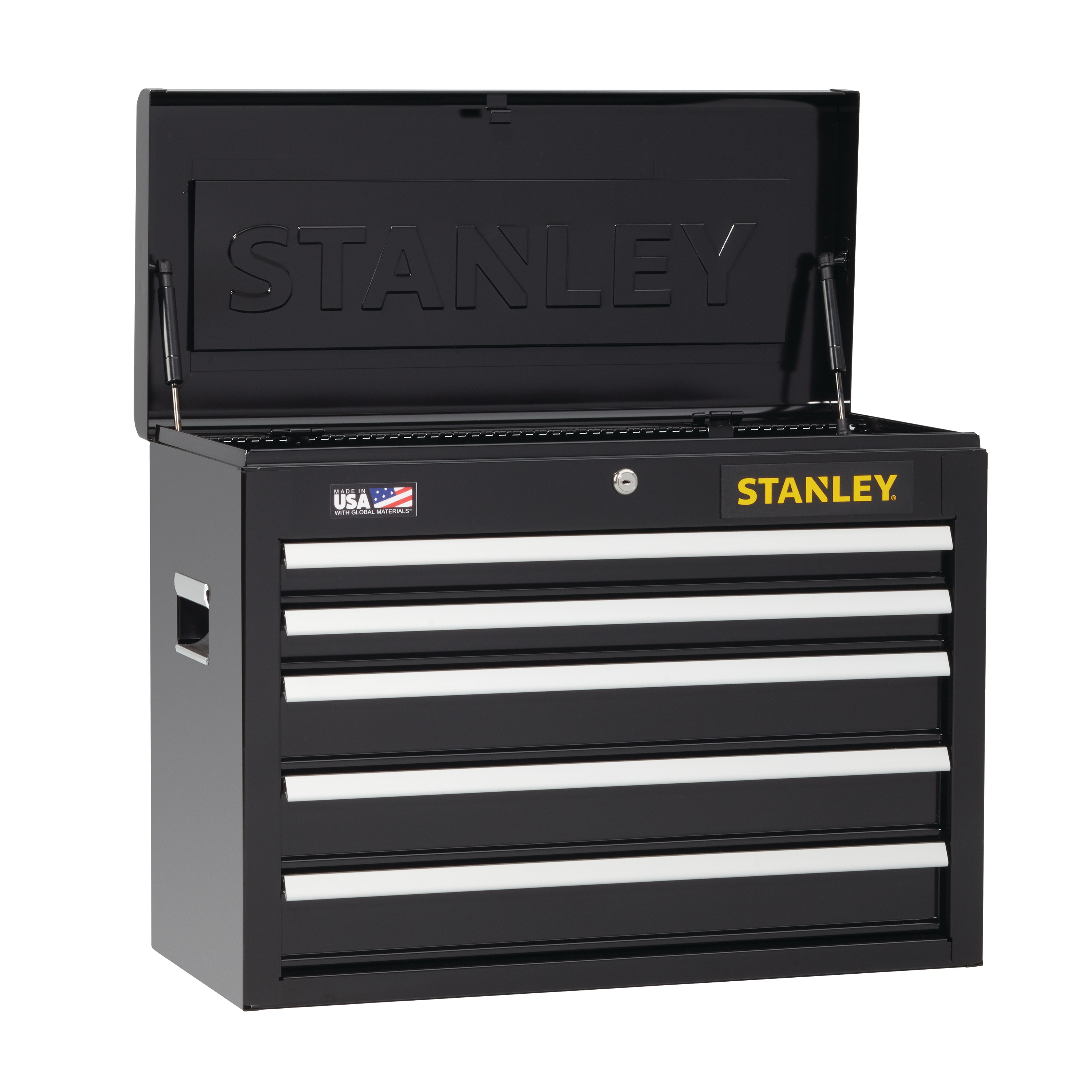 300 Series 26 In W 5 Drawer Tool Chest Stst22655bk Stanley Tools