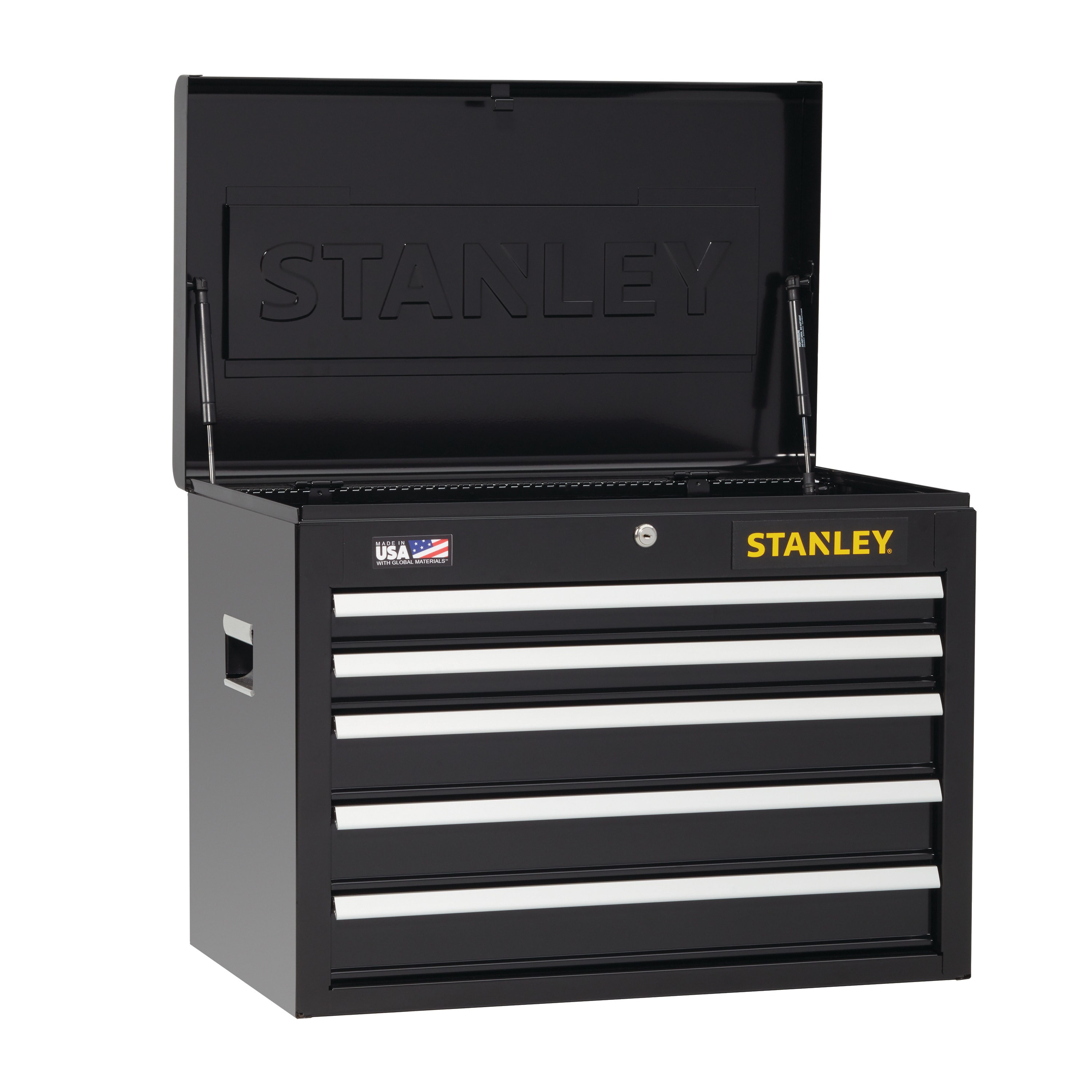 300 Series 26 In W 5 Drawer Tool Chest Stst22657bk Stanley Tools