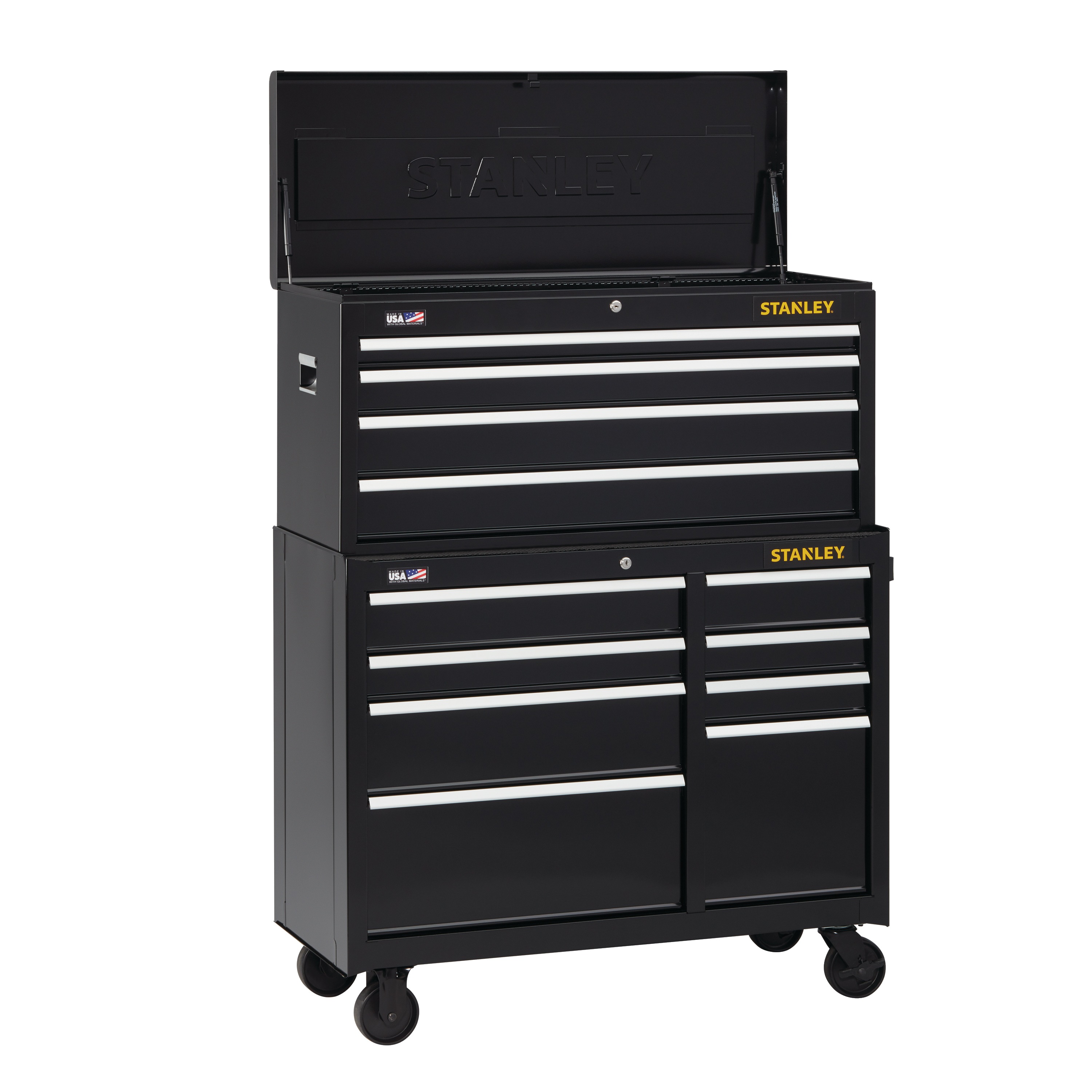 300 Series 41 in. W 4Drawer Tool Chest STST24044BK STANLEY Tools