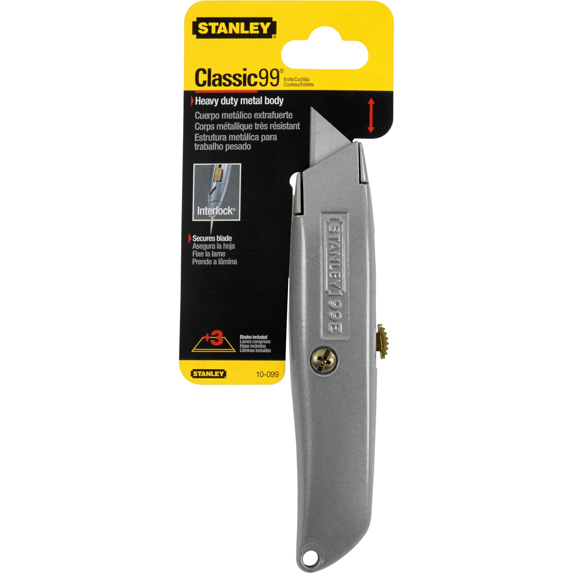 STHT10273 NEW STANLEY Class 99 Retractable Utility Knifes 2 Pack 