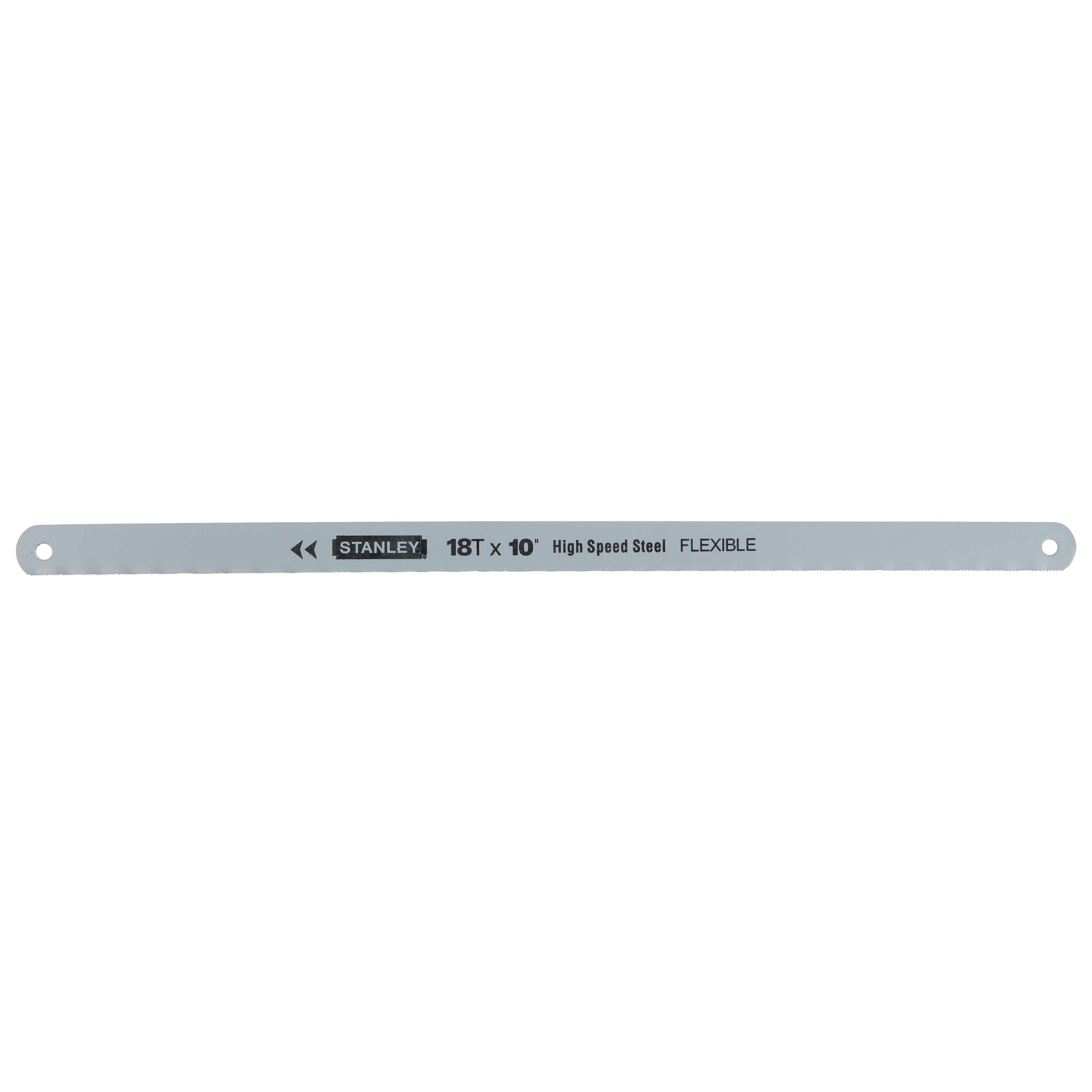 Stanley 10 in x 18 TPI High Speed Steel Hacksaw Blade
