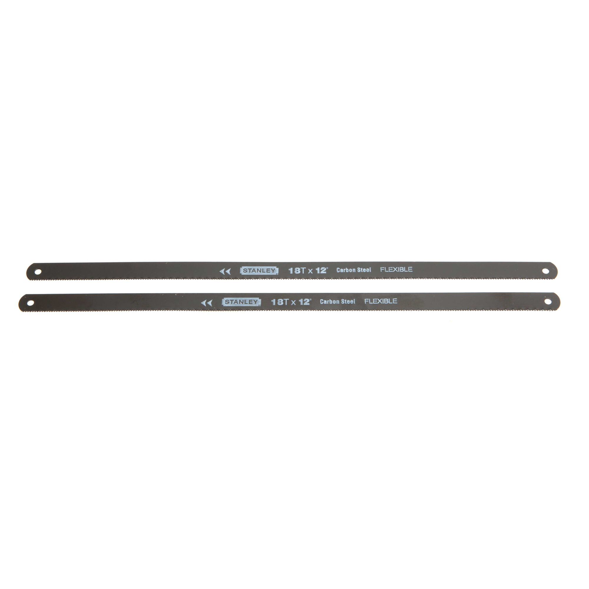 Details about   10 Pcs 12" X 1/2" X 24 T Flexible Carbon Steel Hacksaw Spare/Replacement Blades 