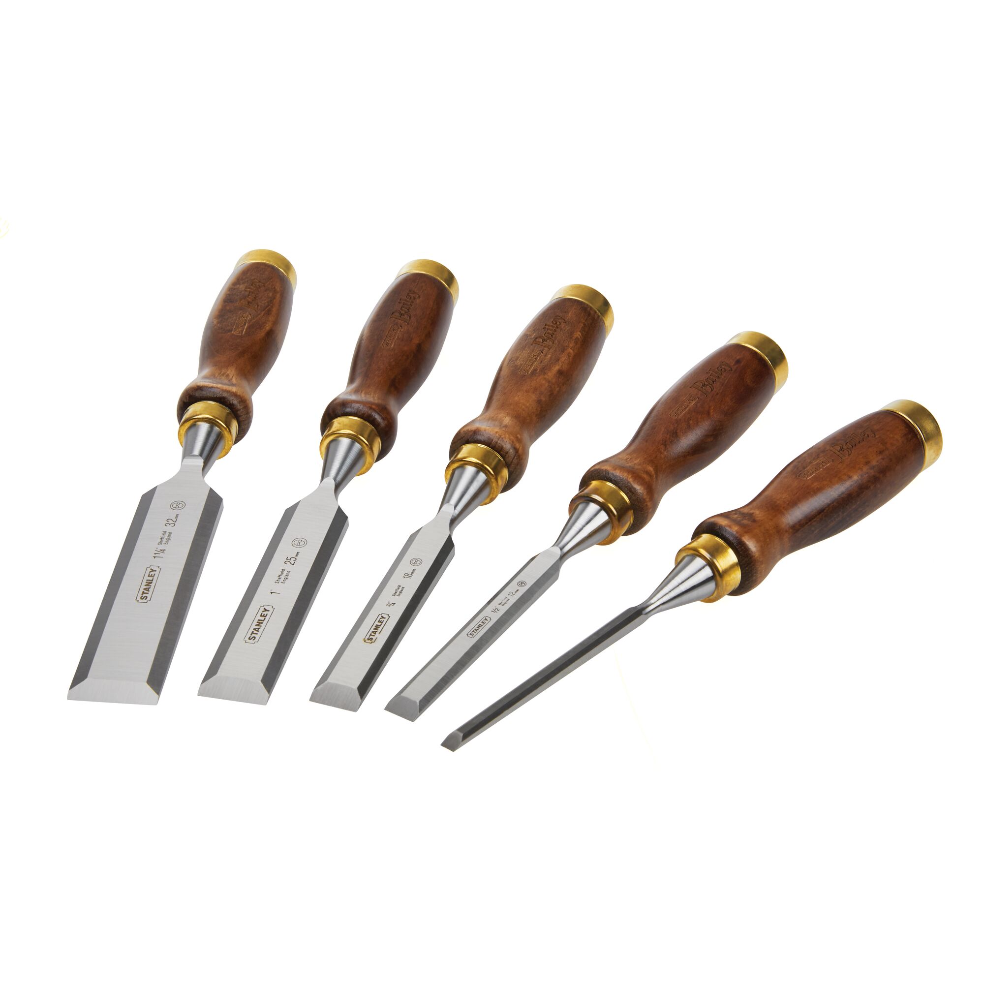 Silver/Brown 30 mm Stanley 2-16-394 Bailey Chisel 