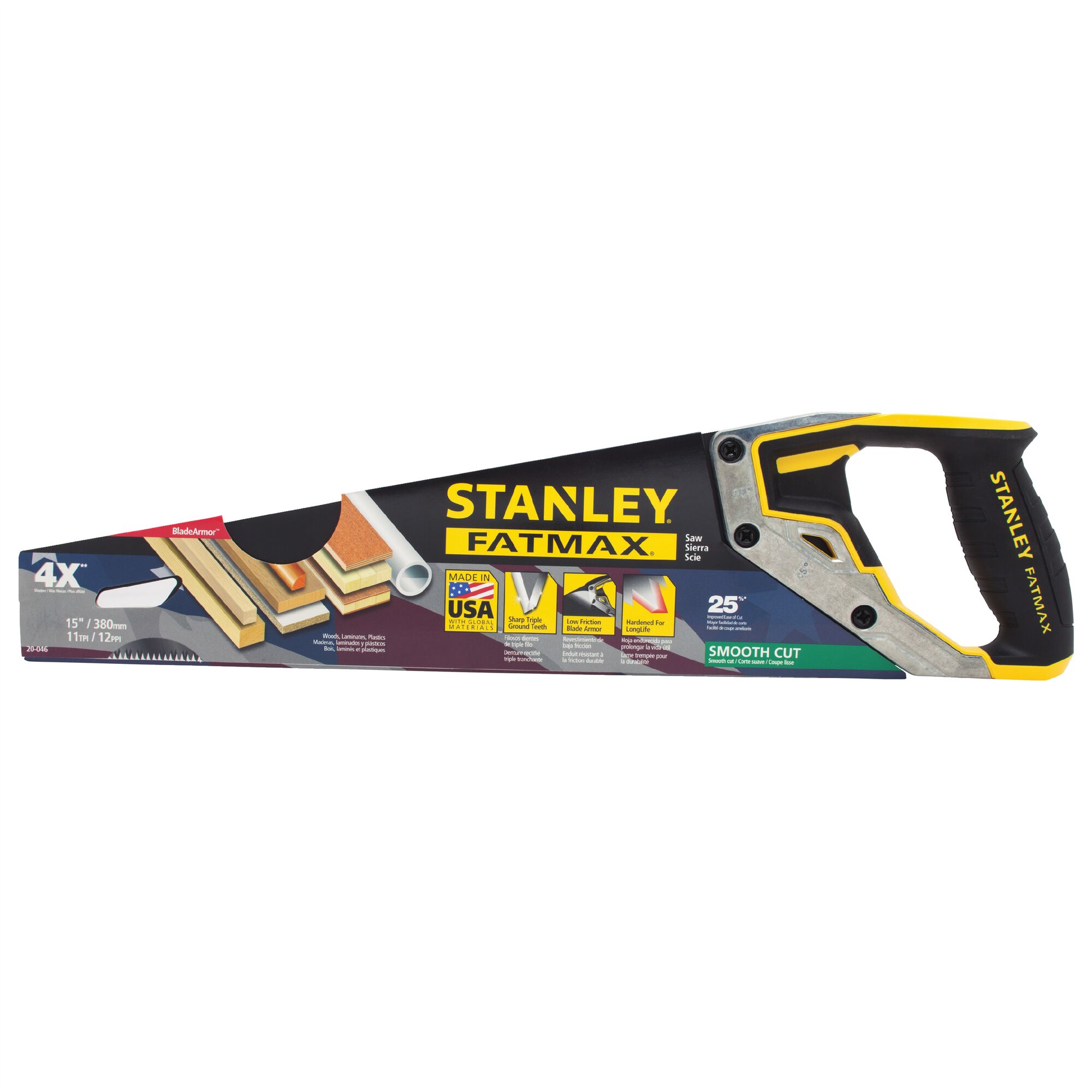 STANLEY FATMAX 380mm x 11TPI Blade Armour Saw STANLEY