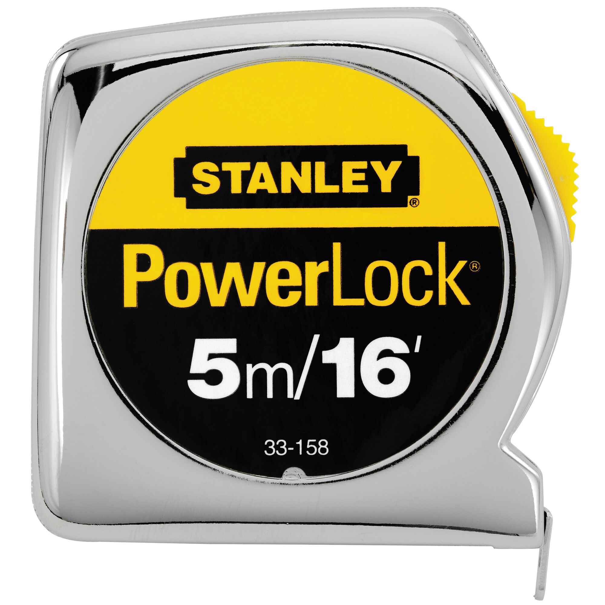 Chrome STANLEY 33-428 Long Tape Measure 1In x 8m In/Ft/mm 