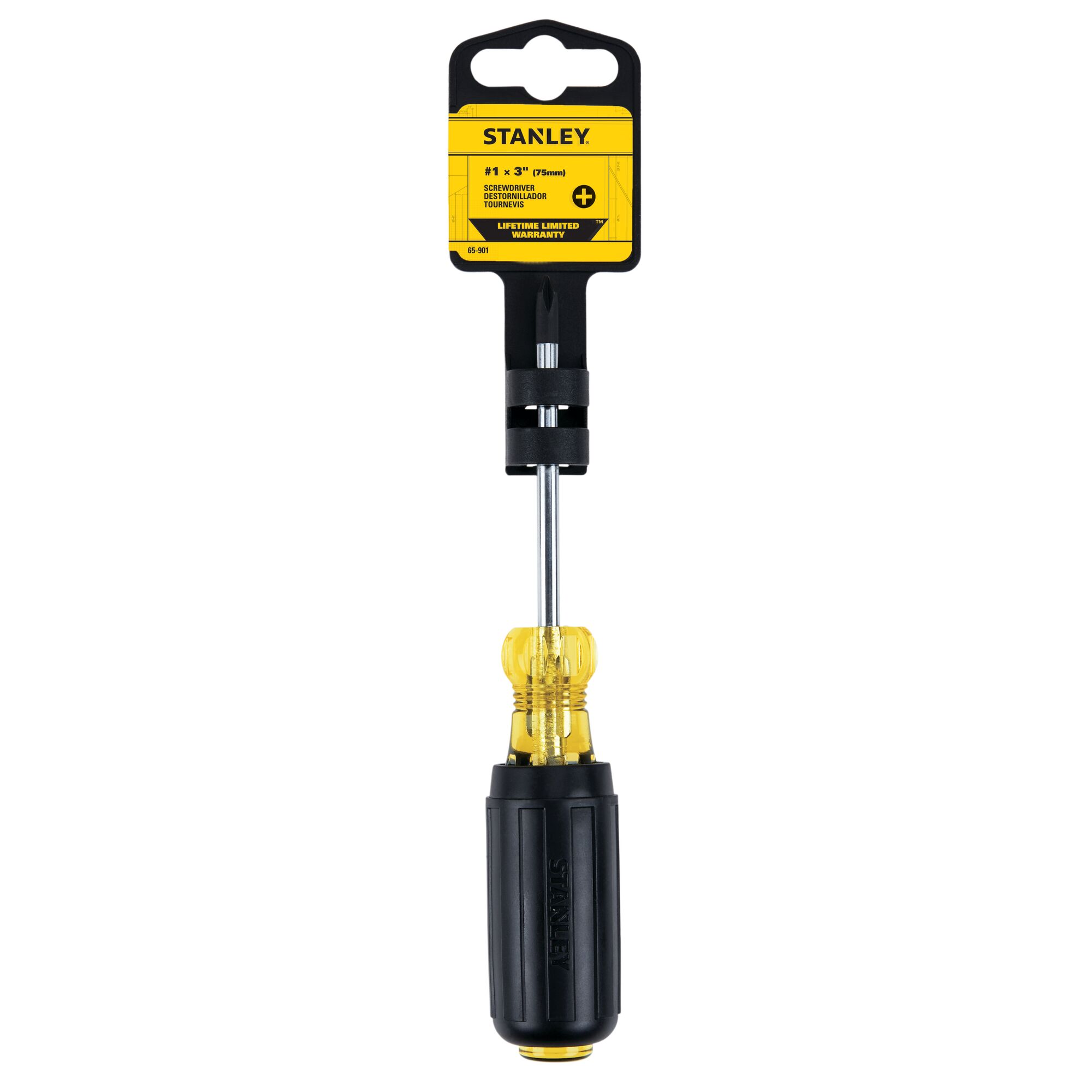 1 pt x 3 in Vinyl Grip Phillips® Screwdriver | STANLEY