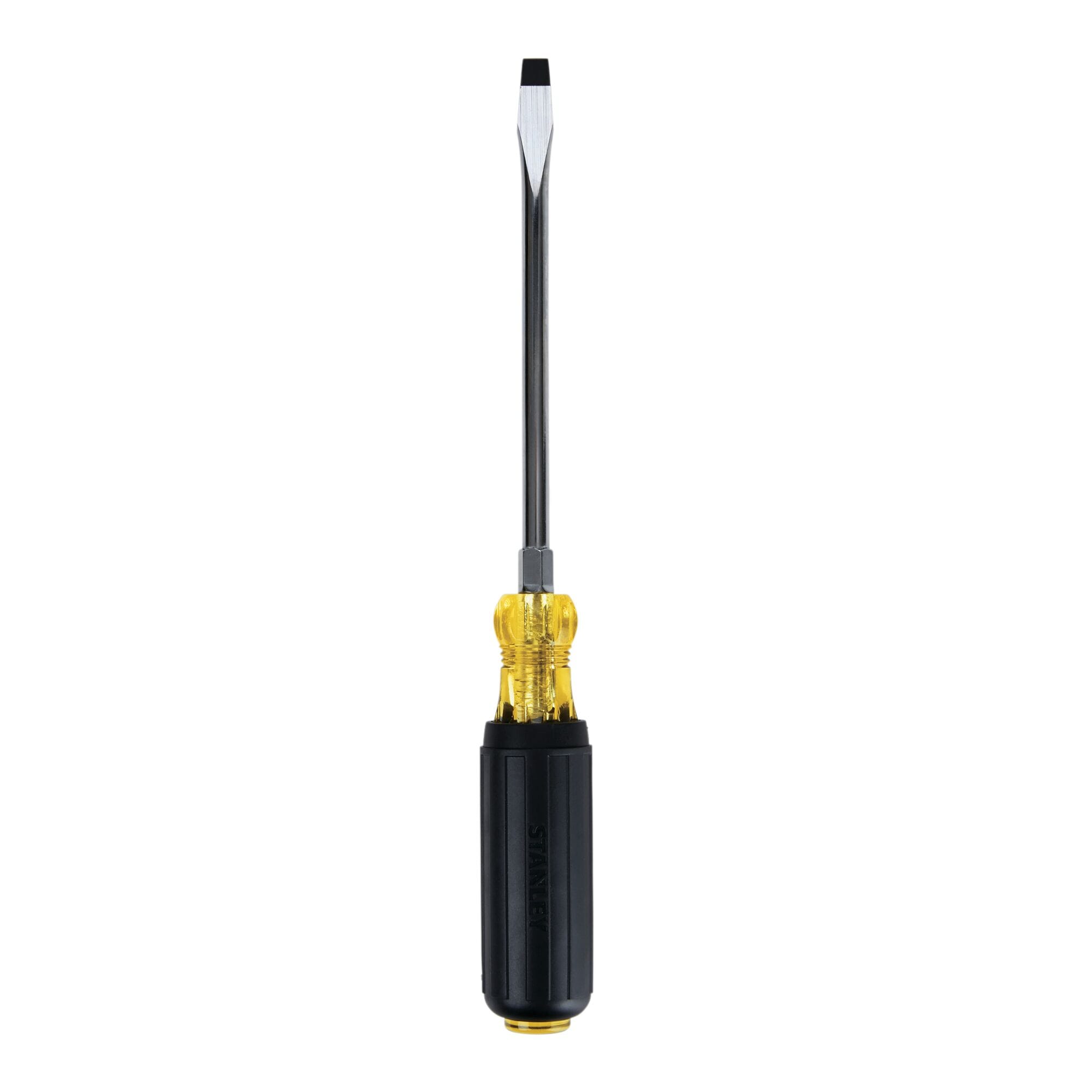 Stanley 5/16 in x 6 in Vinyl Grip Rounded Blade Screwdriver