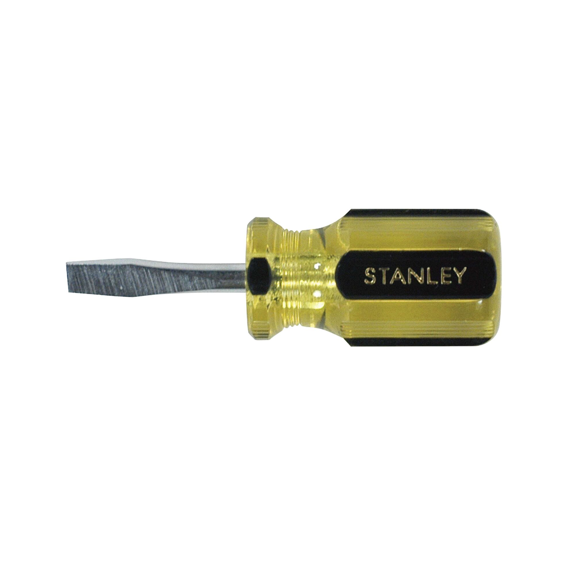 Stanley 1/4 in x 1-1/2 in 100 PLUS Stubby Screwdriver