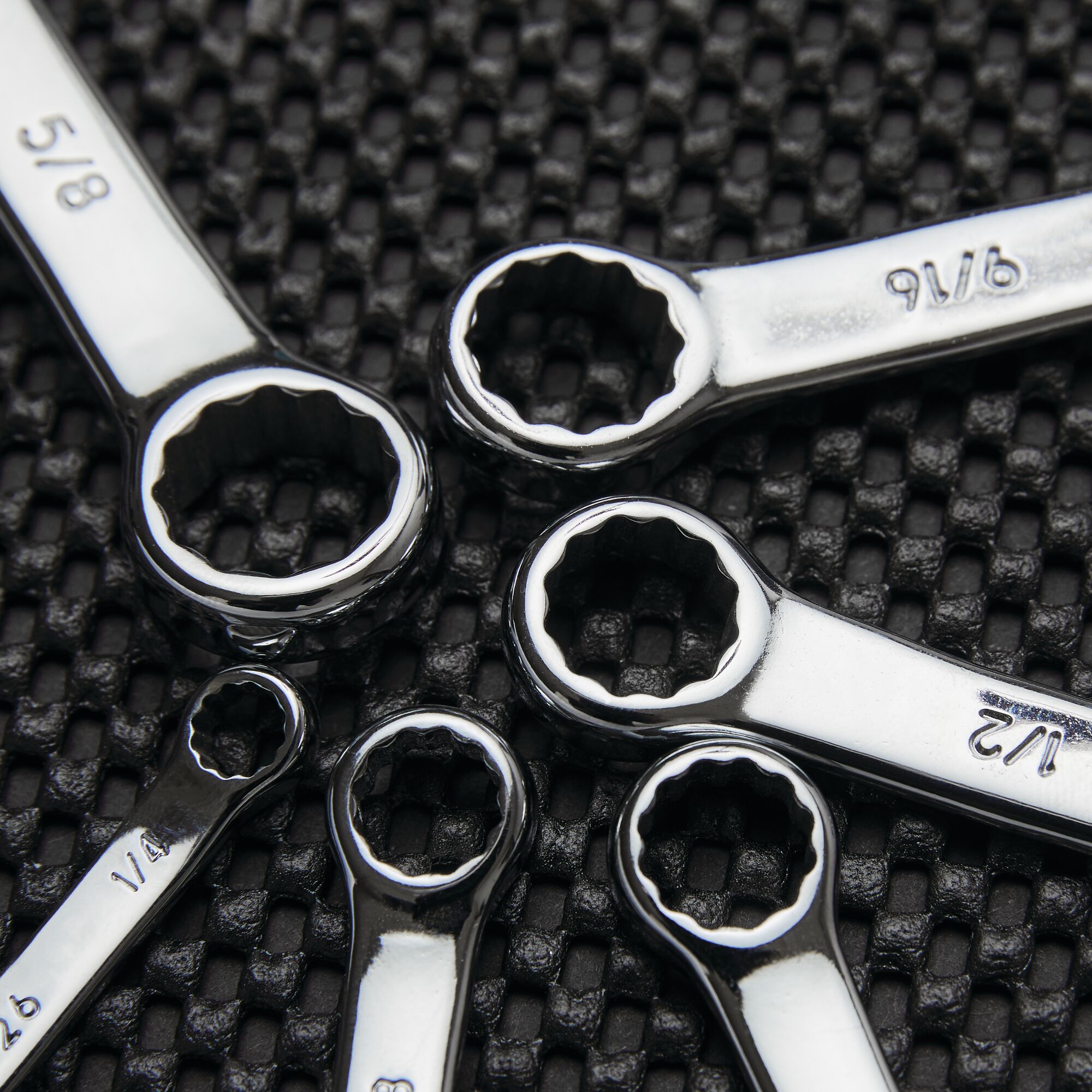 6 pc Combination Wrench Set SAE thumbnail 3