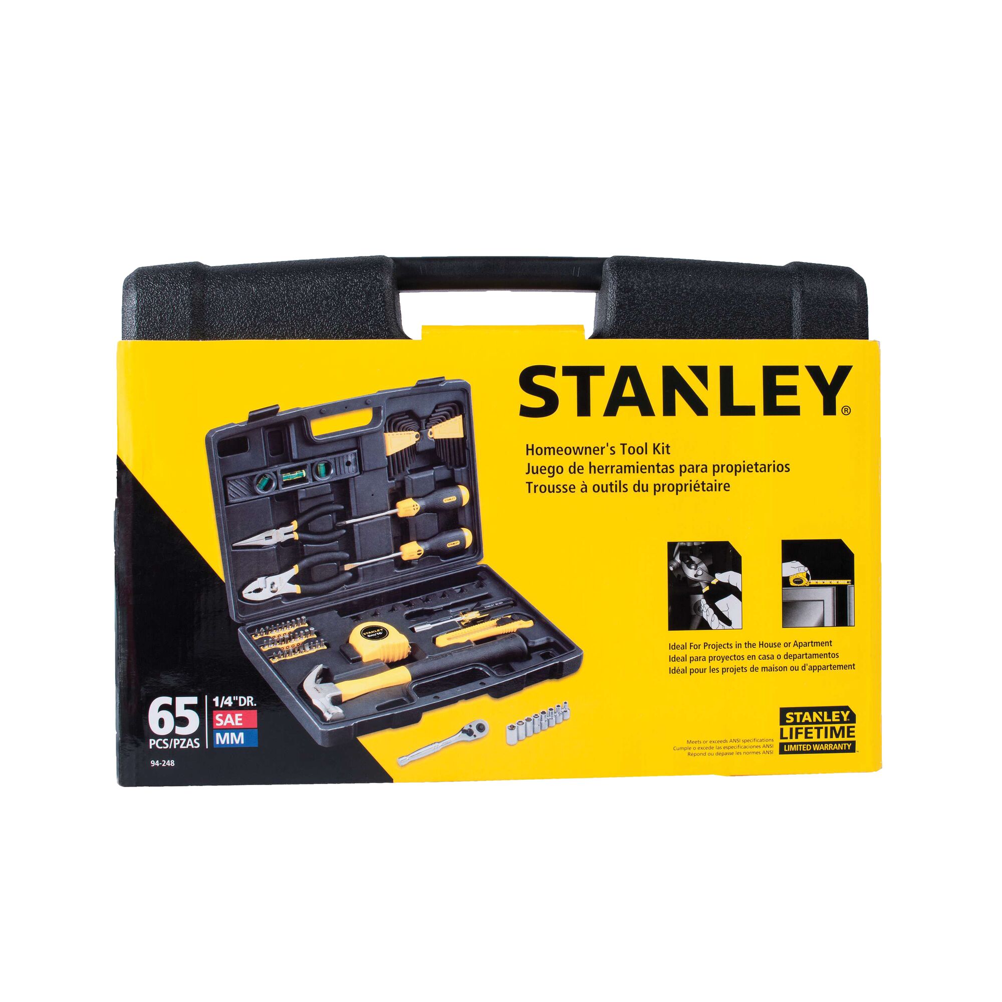65 pc Homeowner's Tool Kit | STANLEY
