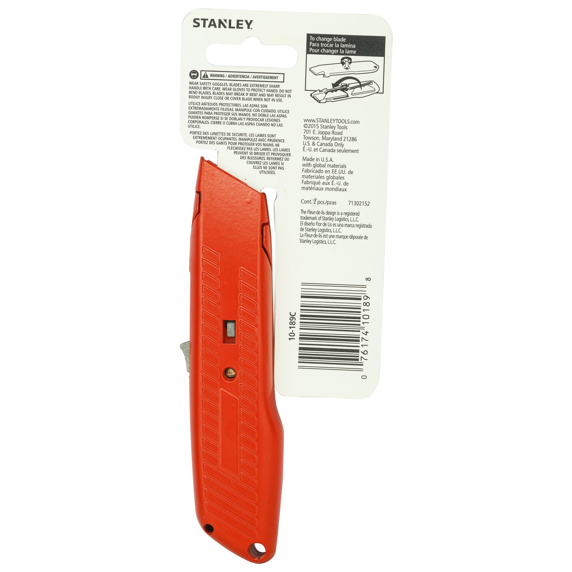 STANLEY® Self-Retracting Safety Utility Knife thumbnail 13