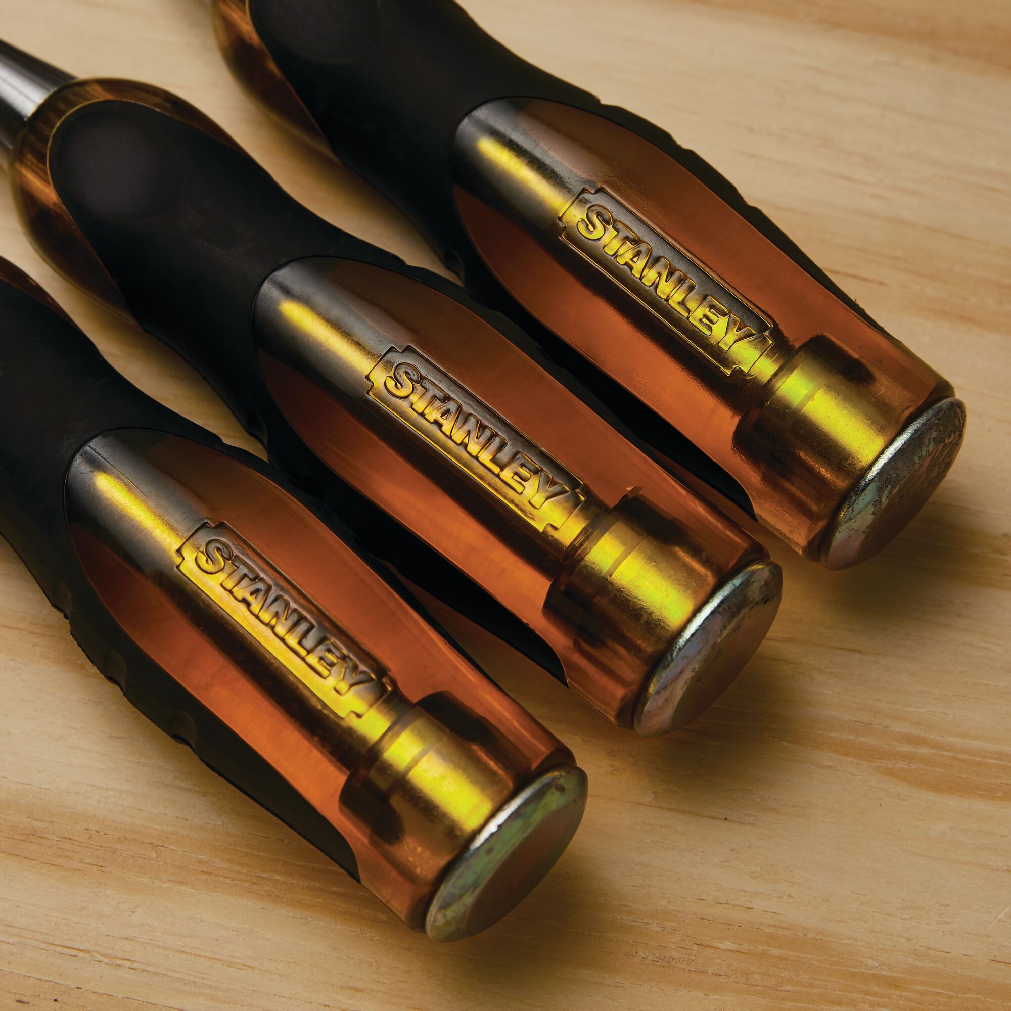 STANLEY® FATMAX® 3pc Thru Tang Butt Chisel Set (12, 18, 25mm) thumbnail 5