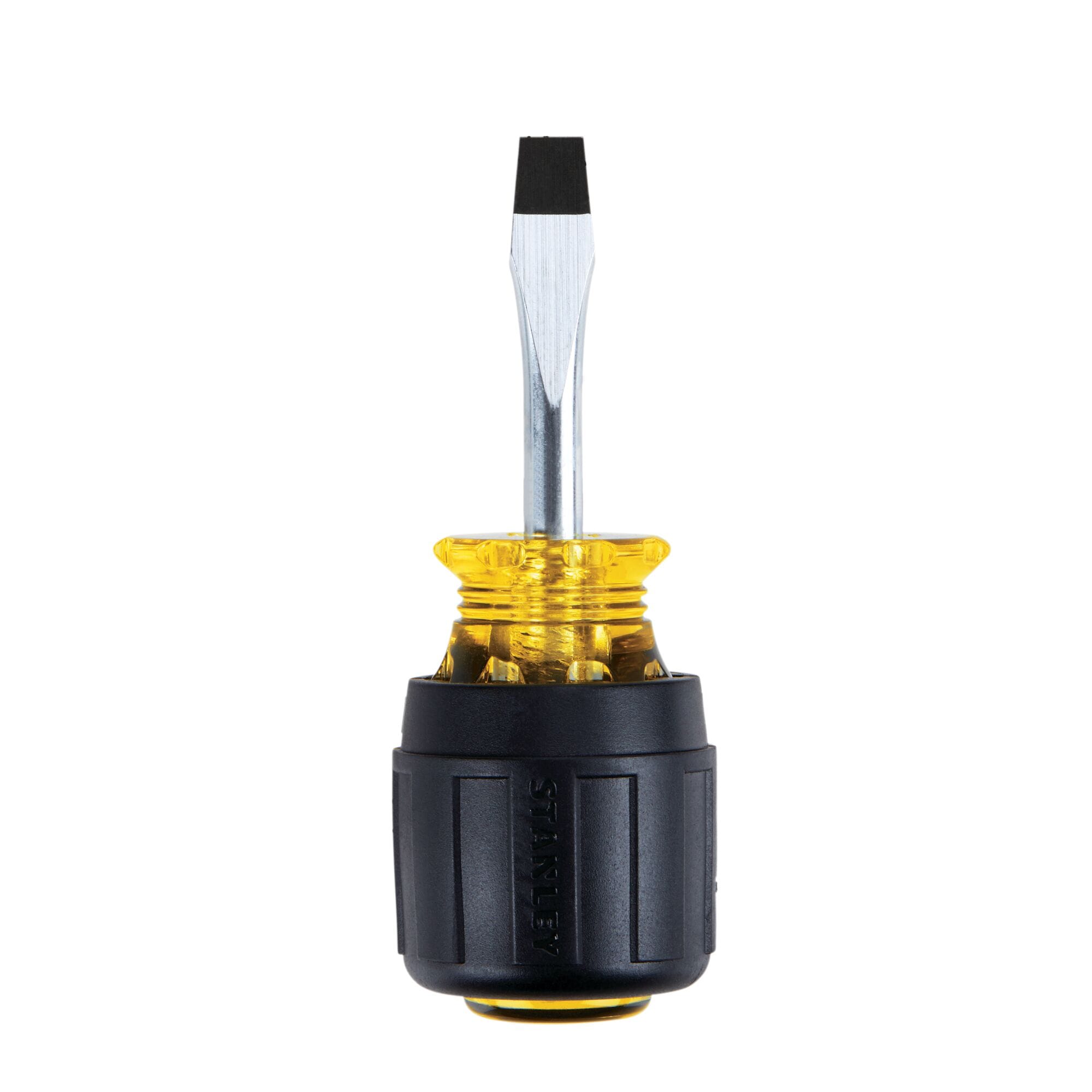 1/4 in x 1-1/2 in Vinyl Grip Stubby Standard Tip Screwdriver