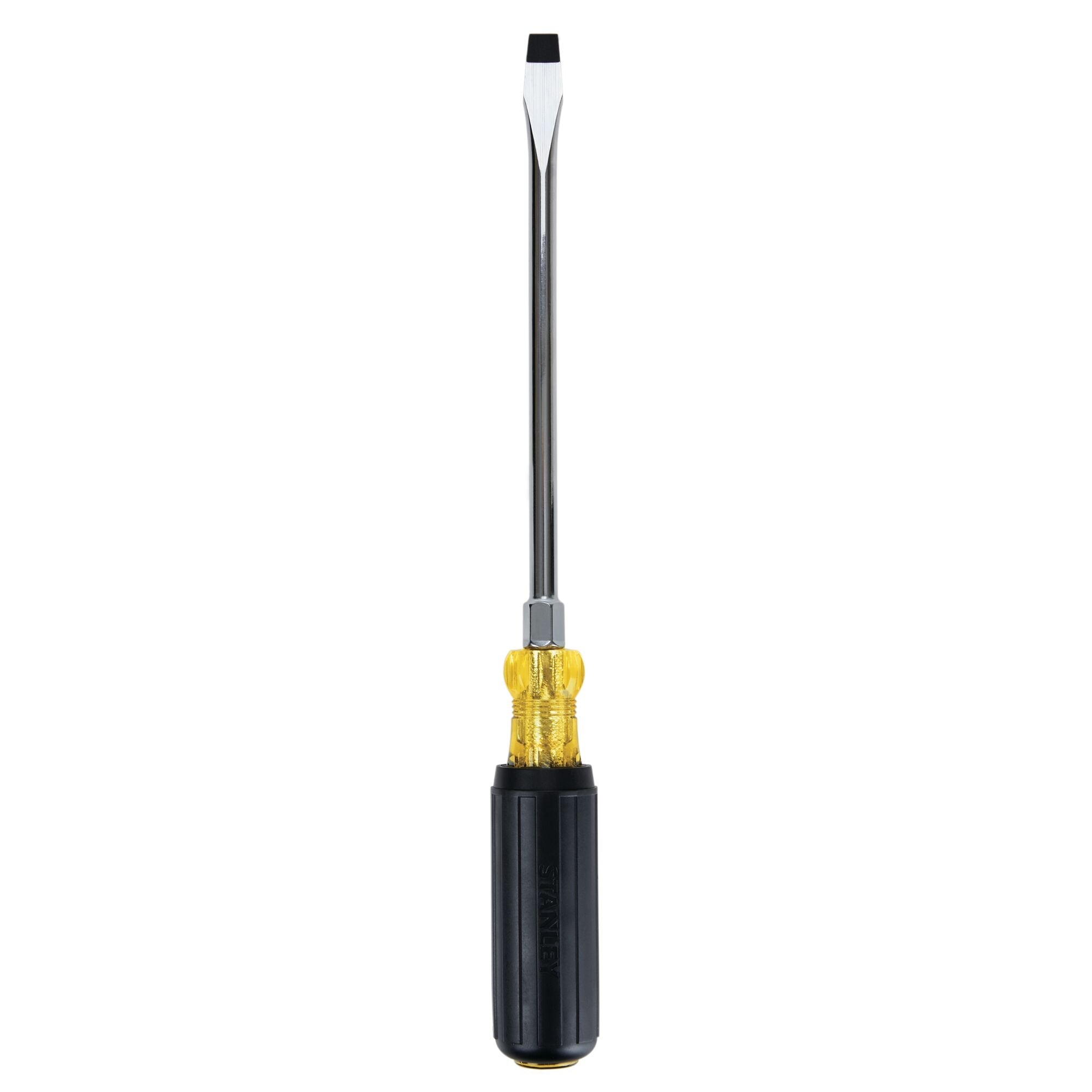 3/8 in x 8 in Vinyl Grip Standard Blade Standard Tip Screwdriver