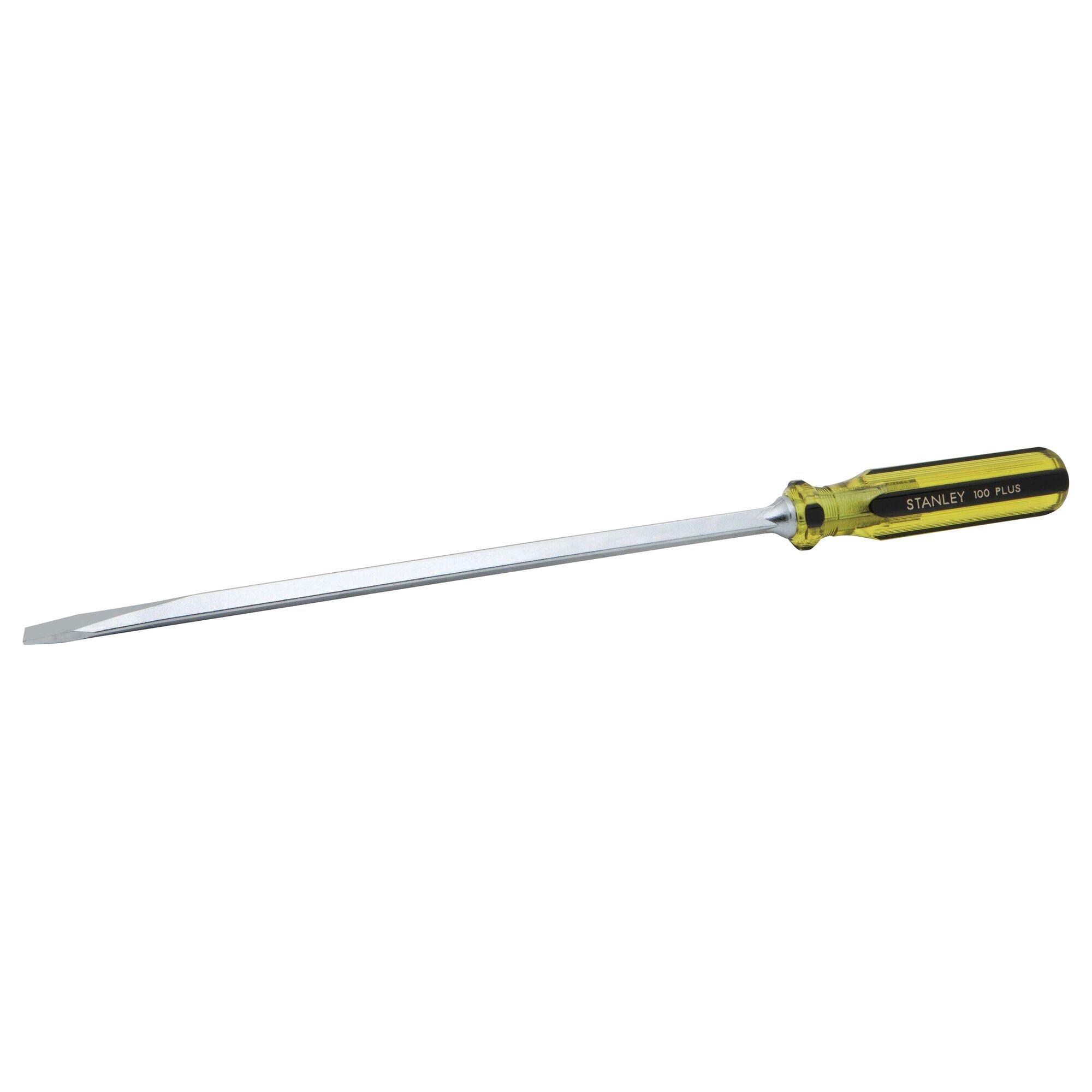 3/8 in x 12 in 100 PLUS® Screwdriver  Square Blade/Standard Tip