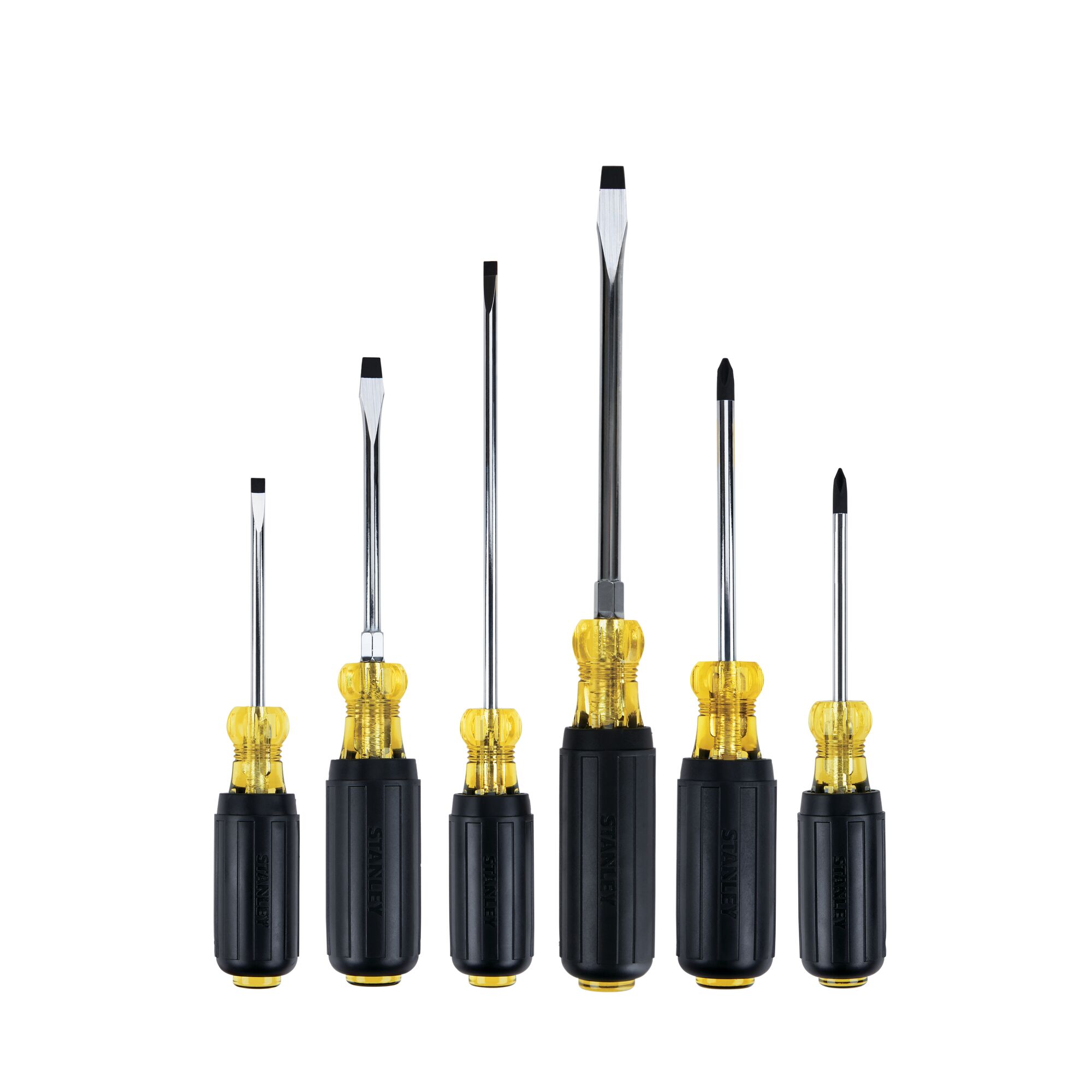 (6 pc) Vinyl Grip Screwdriver Set thumbnail 4