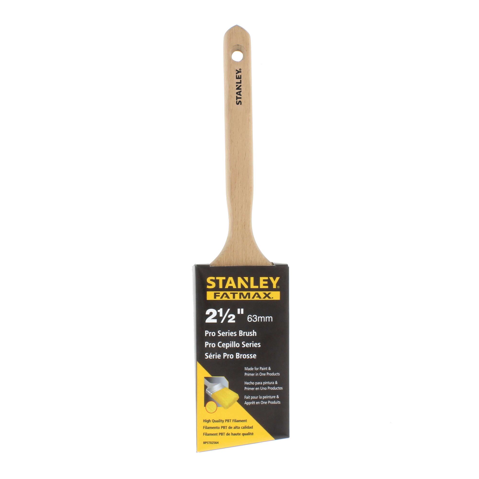 2-1/2 in STANLEY® FATMAX® PBT Long Angle Sash Paint Brush thumbnail 2