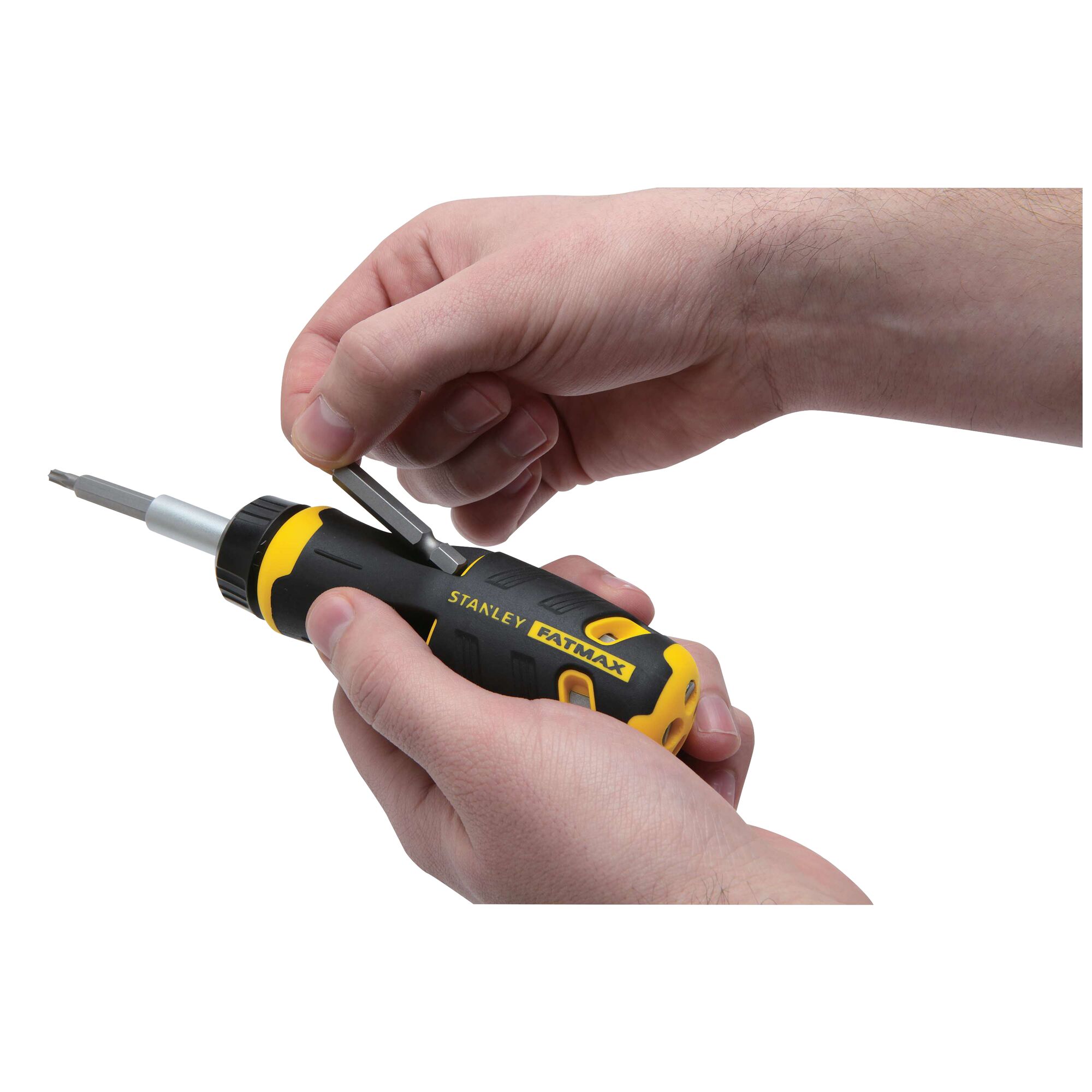 STANLEY® FATMAX® Push-N-Pick Multi-Bit Ratcheting Screwdriver thumbnail 5
